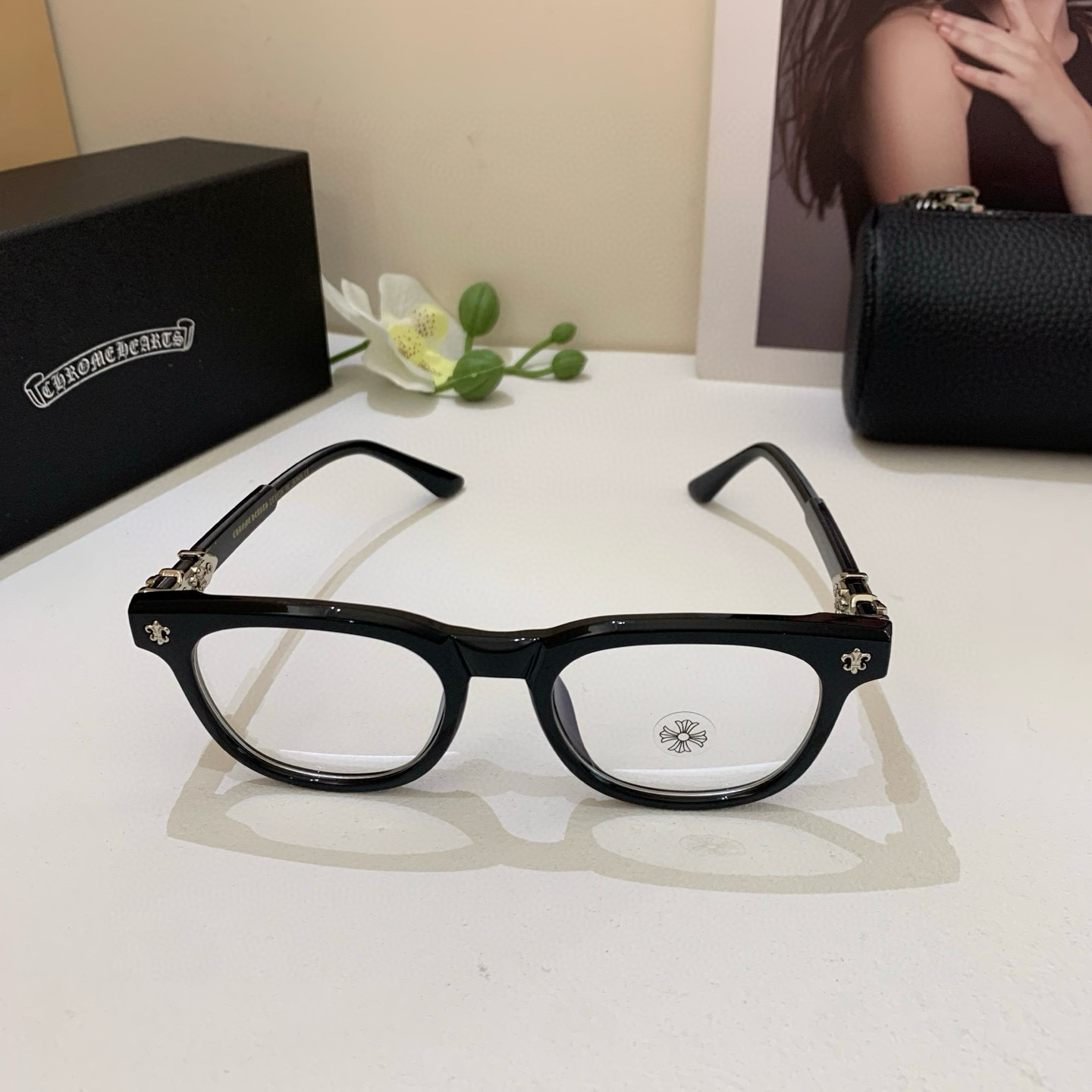 P245 THE NEW 2025 EURO-AMERICAN BOX OPTICAL MIRRORS, THE LUXURIOUS SUNGLASSES OF MEN AND WOMEN - 图片 4