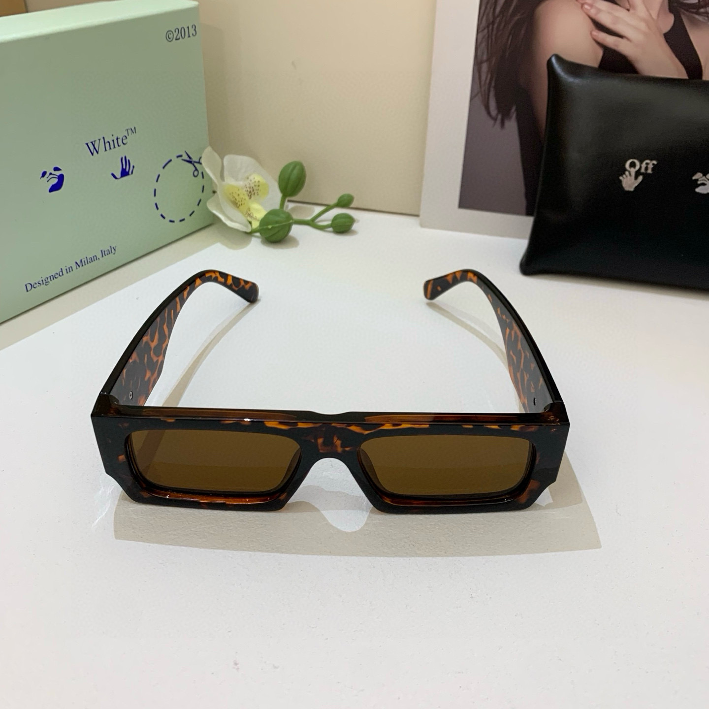 p245 Off-white new design sunglasses, sunshields, fashion-stylish sunglasses, 100 glasses out - 图片 5