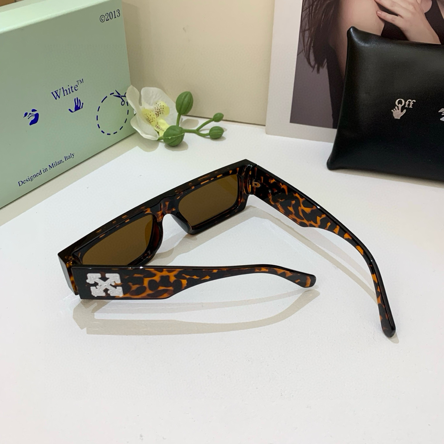 p245 Off-white new design sunglasses, sunshields, fashion-stylish sunglasses, 100 glasses out - 图片 6