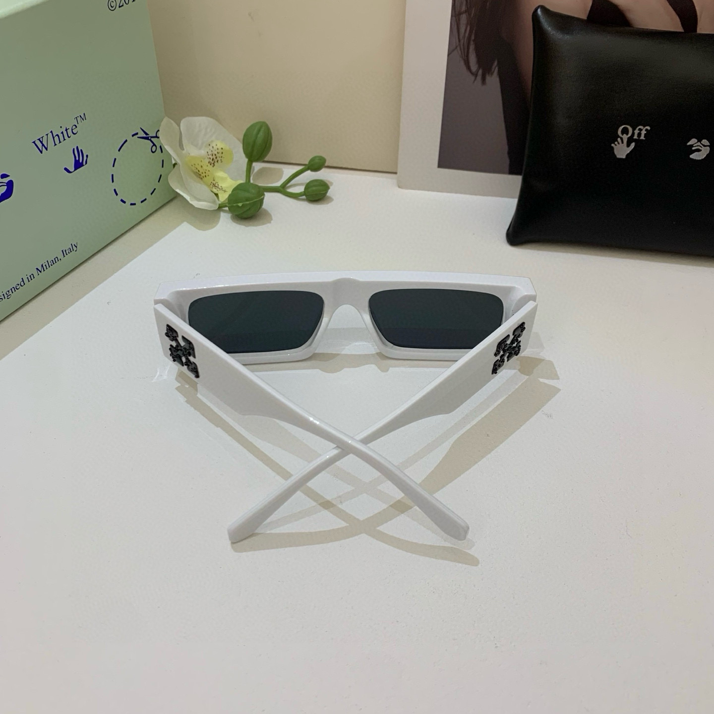 p245 Off-white new design sunglasses, sunshields, fashion-stylish sunglasses, 100 glasses out - 图片 7