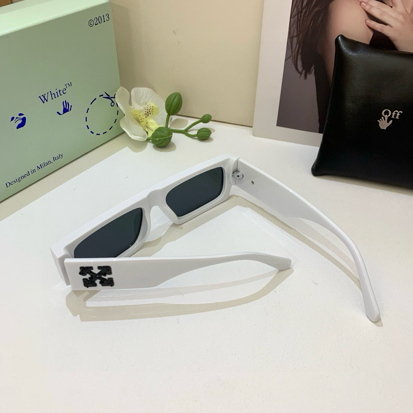 p245 Off-white new design sunglasses, sunshields, fashion-stylish sunglasses, 100 glasses out - 图片 6
