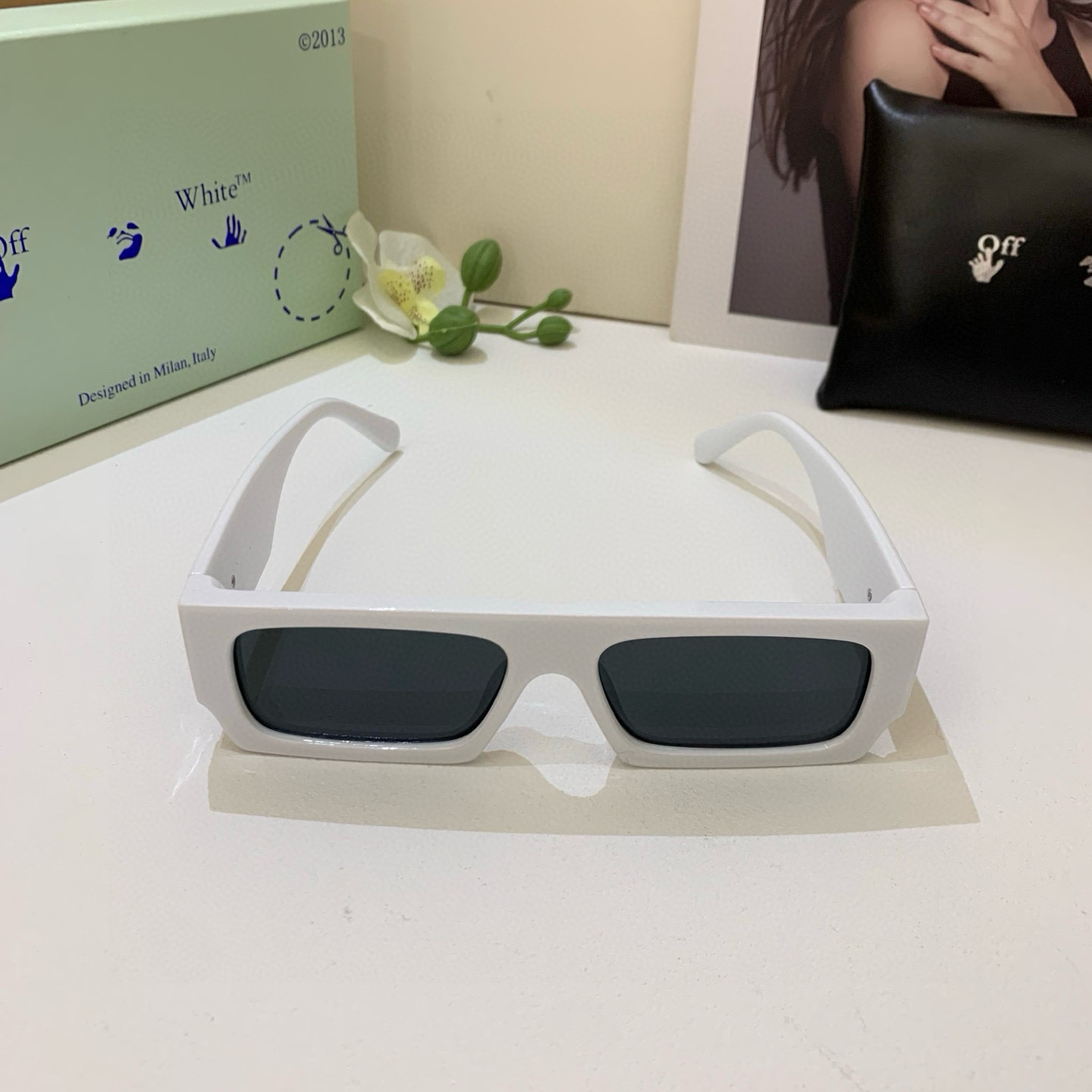 p245 Off-white new design sunglasses, sunshields, fashion-stylish sunglasses, 100 glasses out - 图片 4