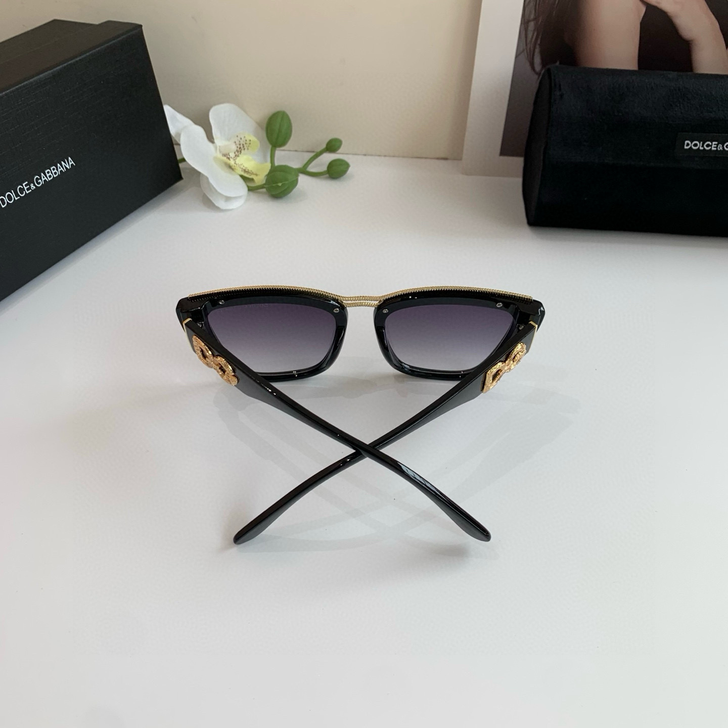 p. 263 DG Duggarbana, new fashion net red frame sunglasses - 图片 7