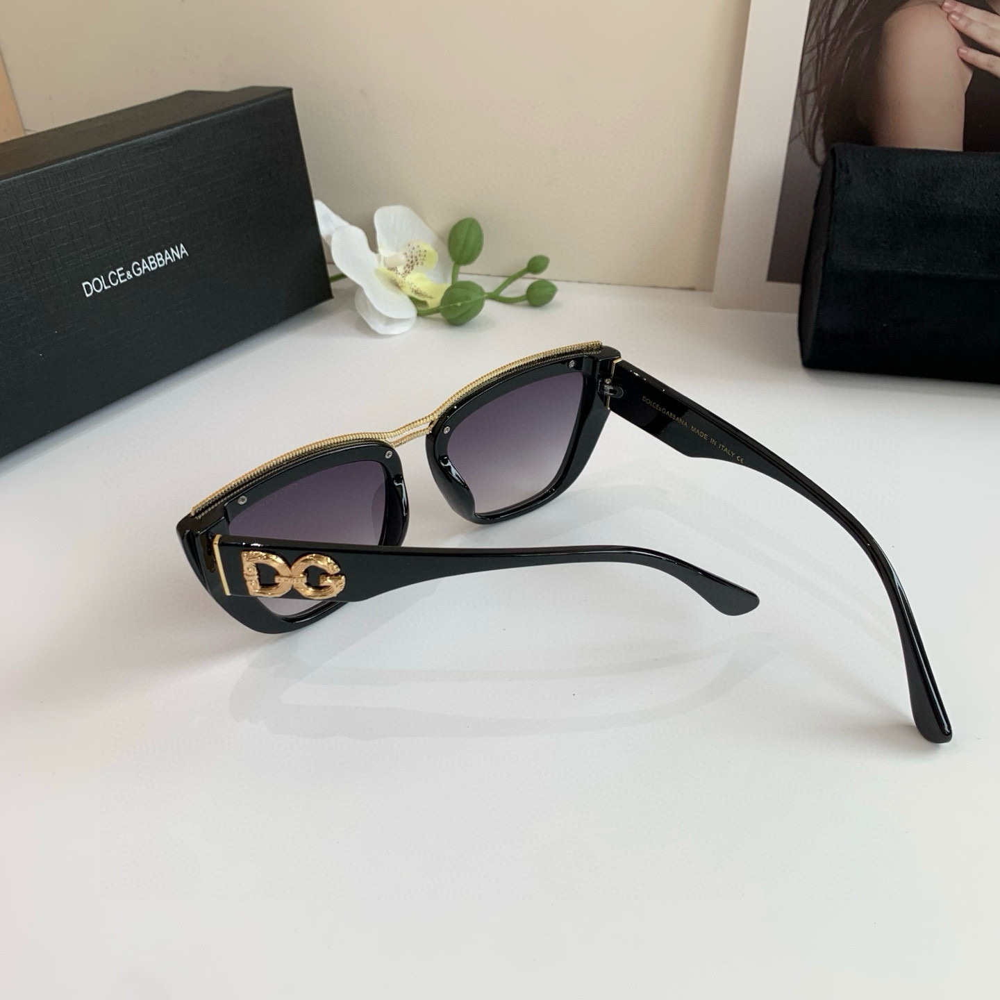 p. 263 DG Duggarbana, new fashion net red frame sunglasses - 图片 8