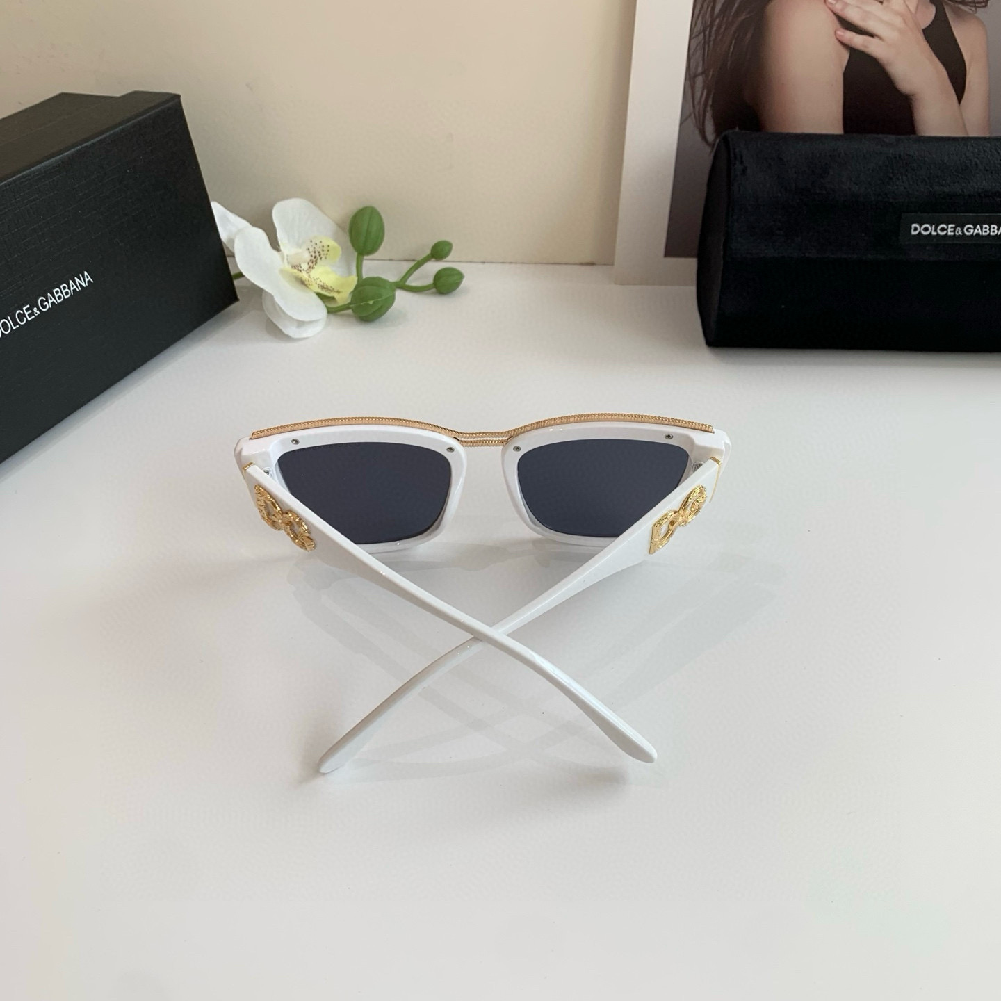 p. 263 DG Duggarbana, new fashion net red frame sunglasses - 图片 8