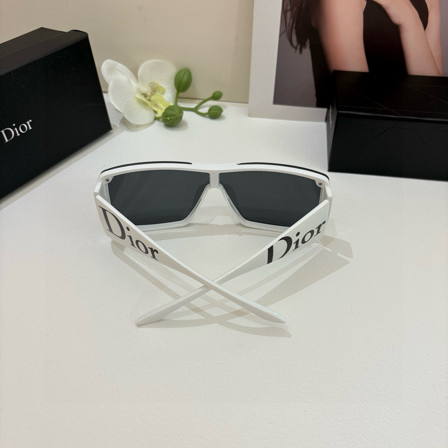 P263 The new fashion lenses, the male and female sunglasses, the Euro-American personal ins - 图片 7