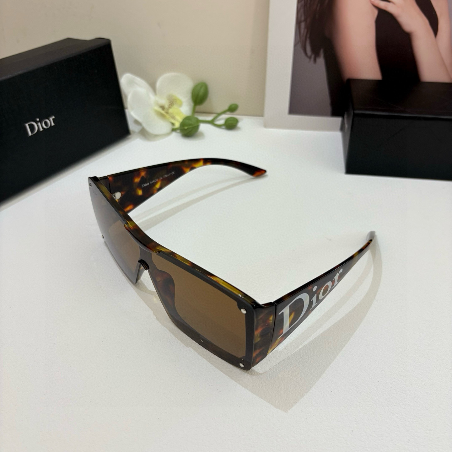 P263 The new fashion lenses, the male and female sunglasses, the Euro-American personal ins - 图片 2