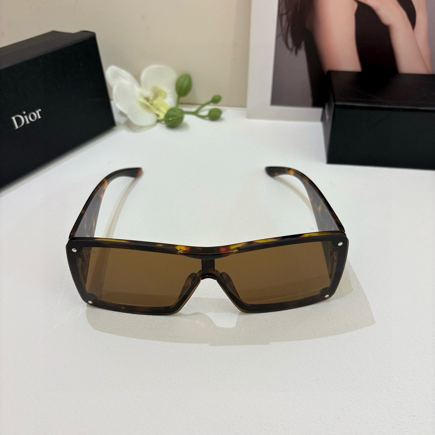 P263 The new fashion lenses, the male and female sunglasses, the Euro-American personal ins - 图片 5