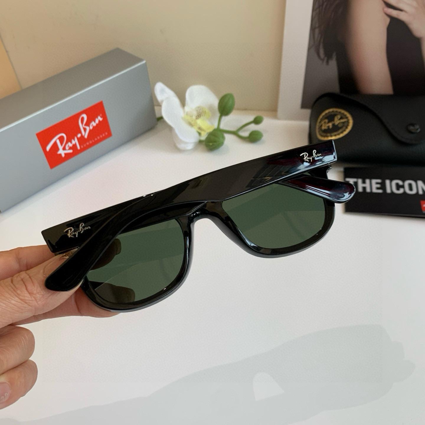 Ray Ban Ray Bone: Classic UV Sunglasses for Men and Women - 图片 5