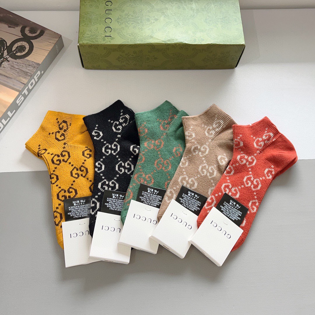 NO:618466,Comes with packaging (5 pairs in a box) Gucci classic double-needle double-way socks for men and women, classic double G socks that are a must-have for fashionistas, personalized, fashionable and versatile, you deserve it Socks, stockings, socks, gucci, socks19860909配包装（一盒5双） Gucci 古奇 经典款双针双路男女同款袜子,潮人必备经典双G袜,个性时尚百搭款,你值得拥有哦袜子,丝袜,袜子,gucci,socks,accessory