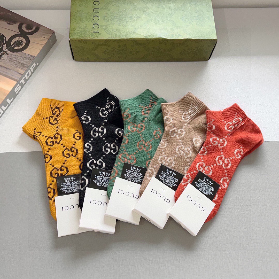 NO:718863,Comes with packaging (5 pairs in a box) Gucci classic double-needle double-way socks for men and women, a must-have classic double G socks for fashionistas, a personalized, fashionable and versatile style, you deserve it Socks, stockings, socks, gucci, socks19860909配包装（一盒5双） Gucci 古奇 经典款双针双路男女同款袜子,潮人必备经典双G袜,个性时尚百搭款,你值得拥有哦袜子,丝袜,袜子,gucci,socks,accessory