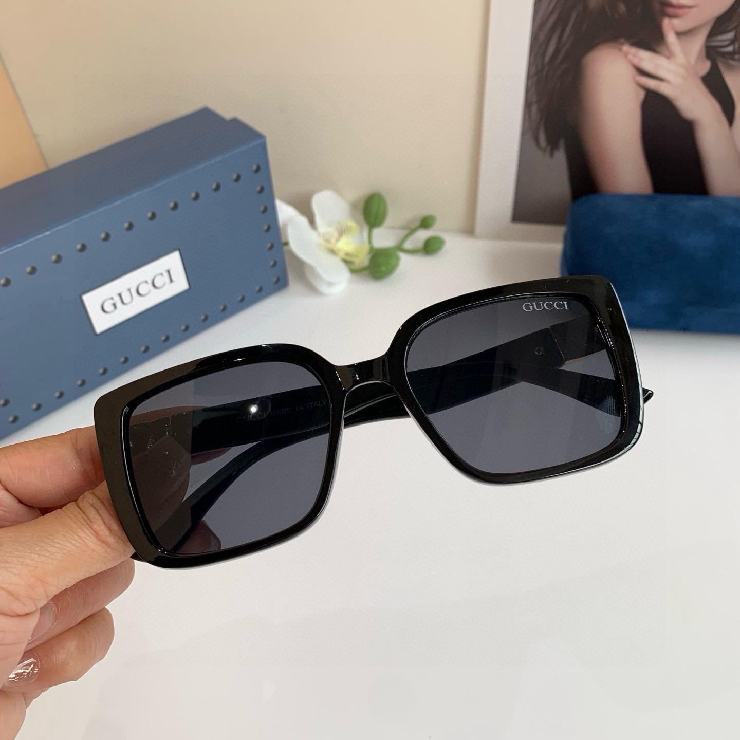 NO:765481,GUCCI (Gucci) 2025 new high-quality trendy glasses, fashionable square frame polarized sunglasses, comfortable to wear, Internet celebrity trendy glasses!  glasses, sunglasses, sunglasses, glasses, gucci19860909GUCCI（古奇）2025新款高品质潮流眼镜 时尚方框偏光太阳镜 佩戴舒适 网红潮款眼镜！眼镜墨镜太阳镜,眼镜,gucci,glasses