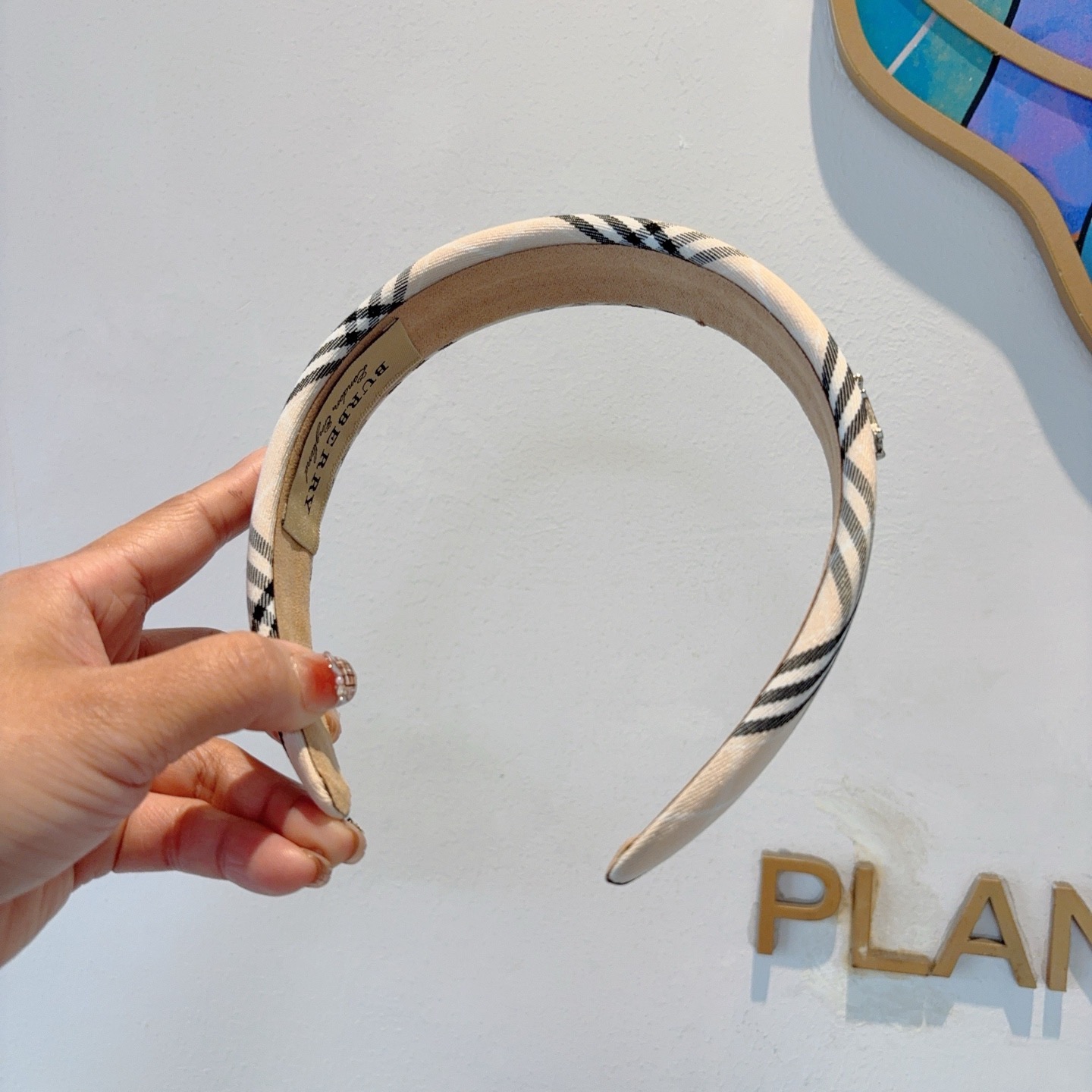 配包装巴宝莉BURBERRY 新款发箍，客供面料 🎀细节全部实拍！非常耐看又百搭、适合各种场合搭配！