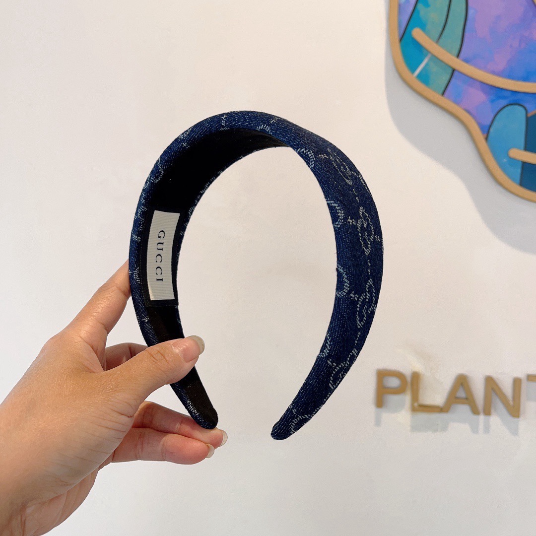 配包装Gucci古奇 网红经典新款宽版发箍，女神必备单品头箍，非常百搭，时尚潮流！