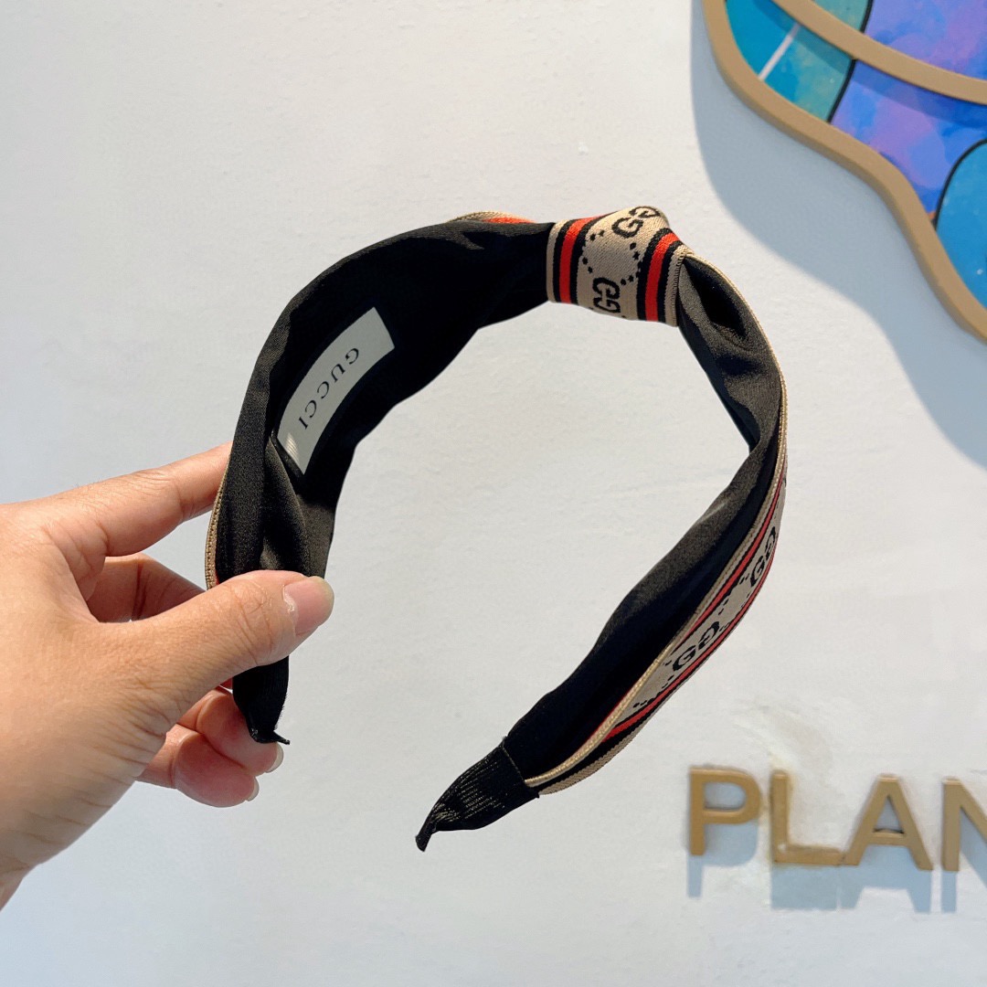 配包装Gucci古奇 网红经典新款宽版发箍，女神必备单品头箍，非常百搭，时尚潮流！