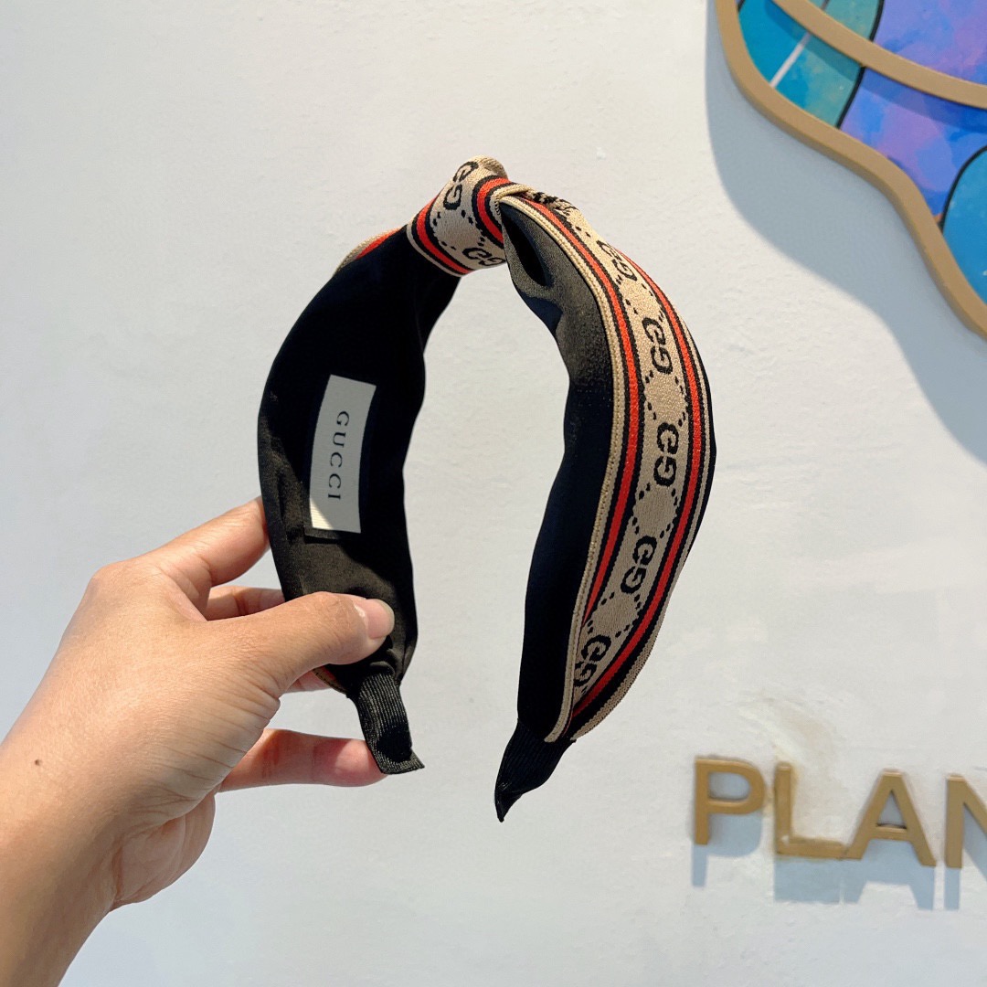 配包装Gucci古奇 网红经典新款宽版发箍，女神必备单品头箍，非常百搭，时尚潮流！
