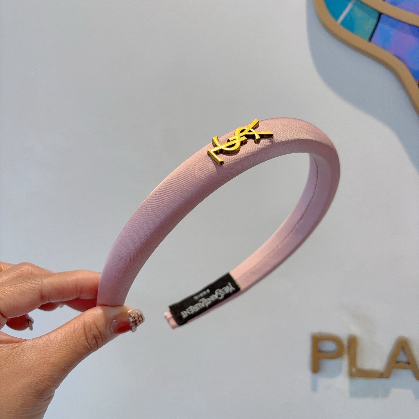 配包装YSL（圣罗兰）新款新中式海绵发箍，高级感爱心提花头箍，网红爆款推荐 搭配高端logo ，超精致时