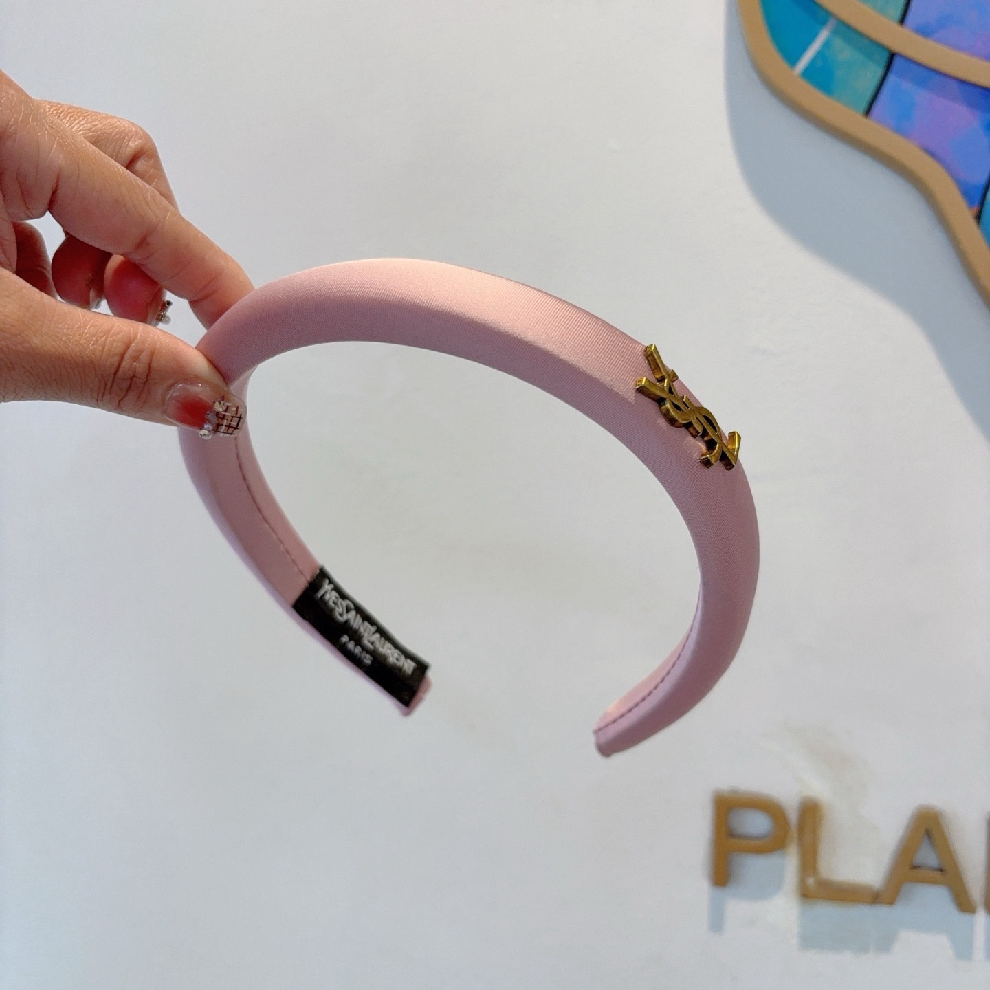 配包装YSL（圣罗兰）新款新中式海绵发箍，高级感爱心提花头箍，网红爆款推荐 搭配高端logo ，超精致时