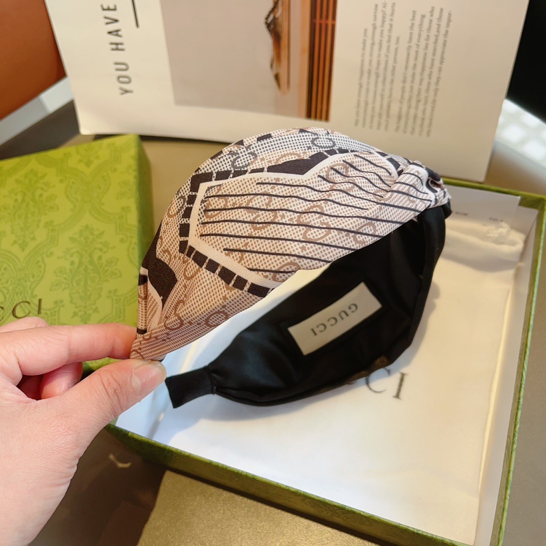 配包装Gucci古奇 网红经典新款发箍，女神必备单品头箍，非常百搭，时尚潮流， 火爆 多色出货...