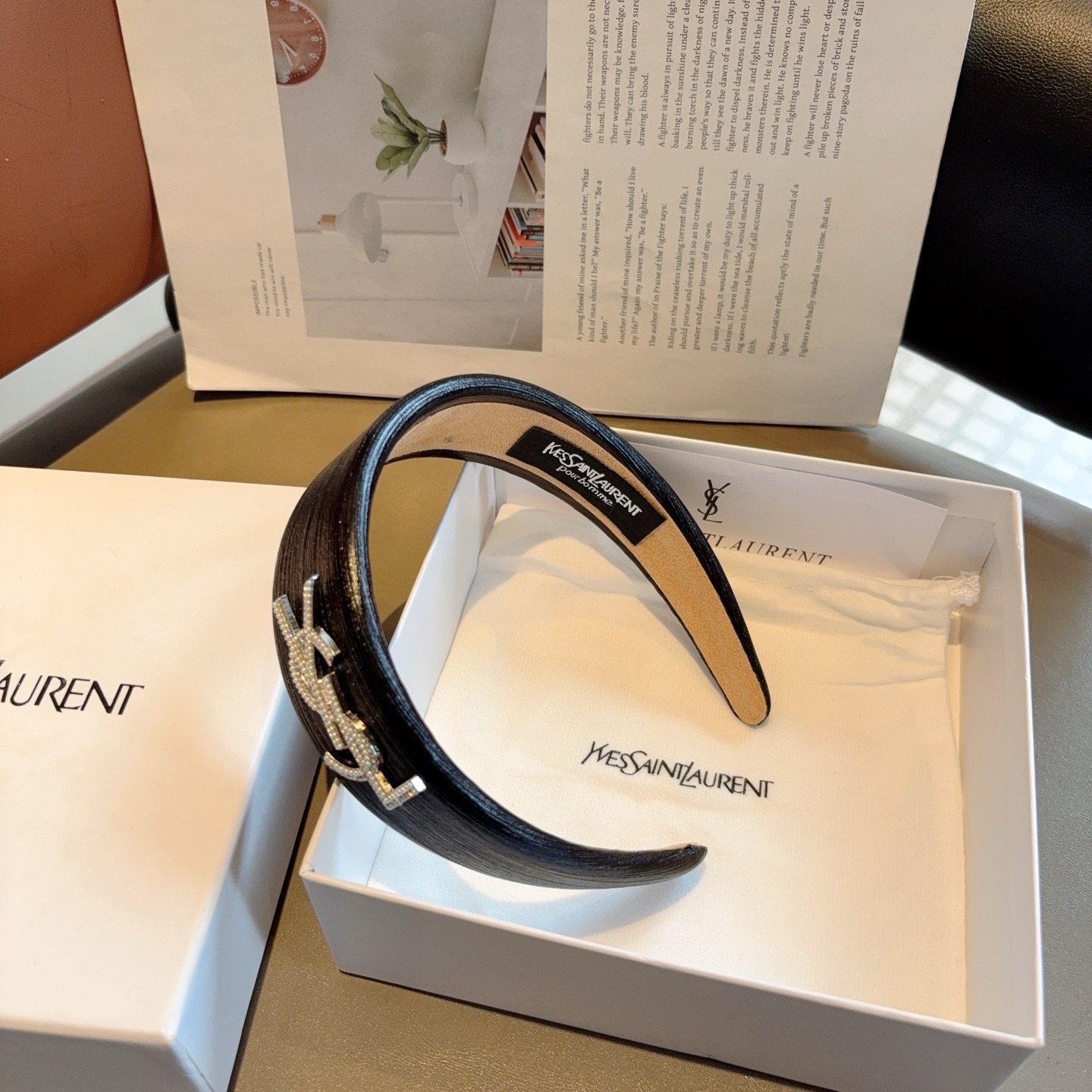 配包装圣罗兰 新款韩国海绵发箍，原单头箍简约百搭，潮女必备品，超级的高大上！