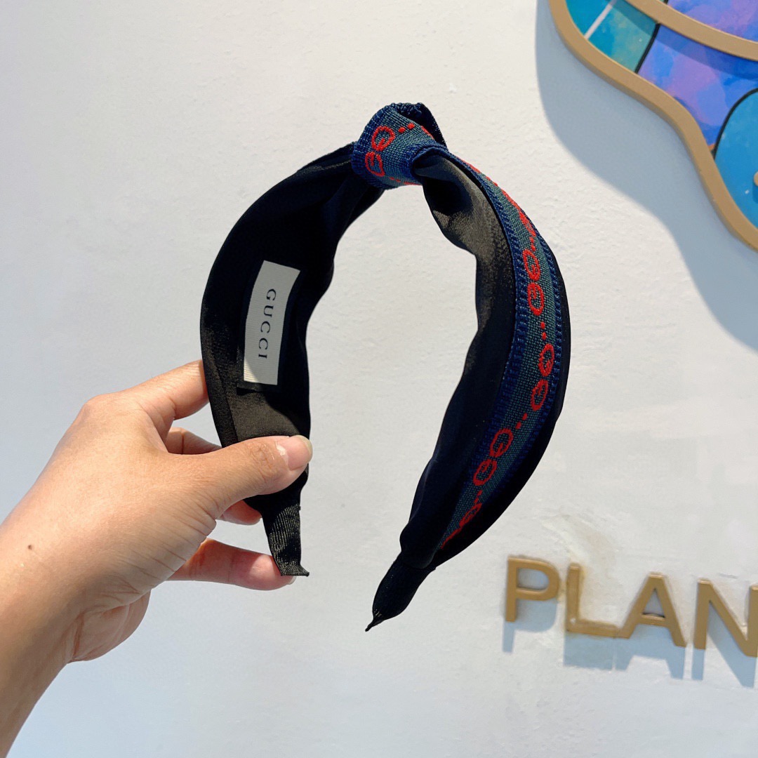 配包装Gucci古奇 网红经典新款宽版发箍，女神必备单品头箍，非常百搭，时尚潮流！