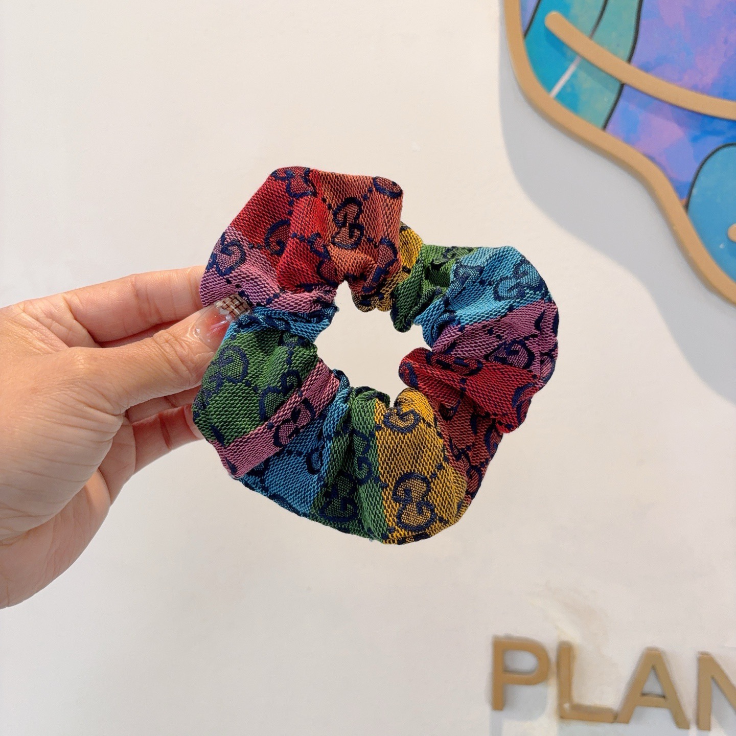 配包装Gucci古奇 双G经典款发圈皮筋 精致佩戴舒适无压力，造型搭配必备！非常时尚百搭！名媛范儿。女神