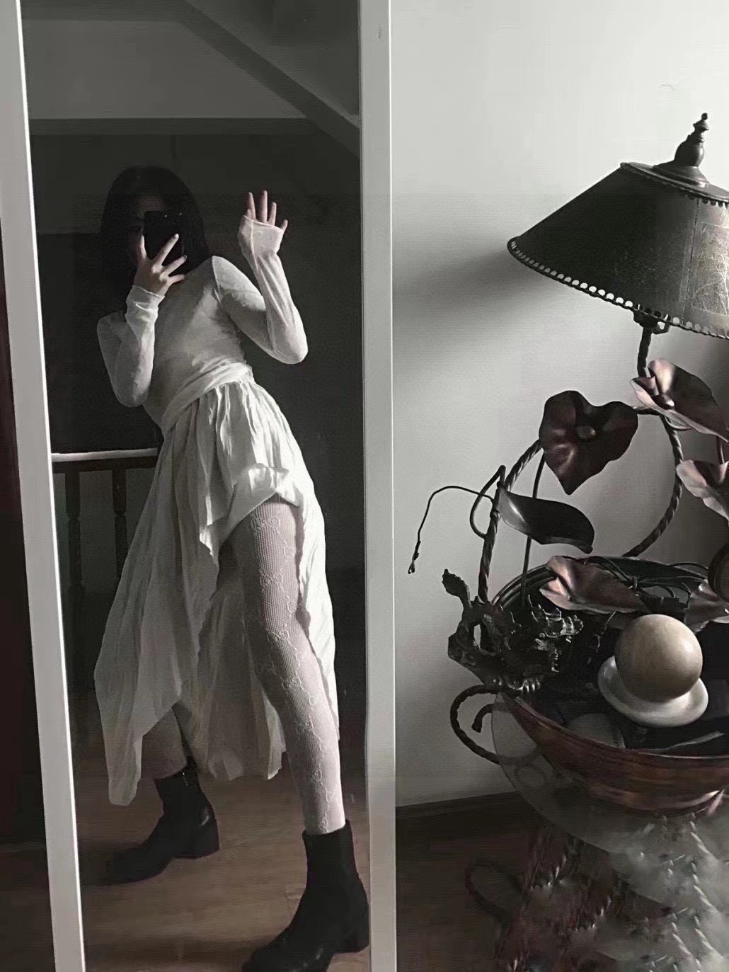 配包装（一盒1双）古琦Gucci古奇爆款小双G字母网袜 连裤袜🌟【腰部带logo】好看到爆炸 ，欧美大牌