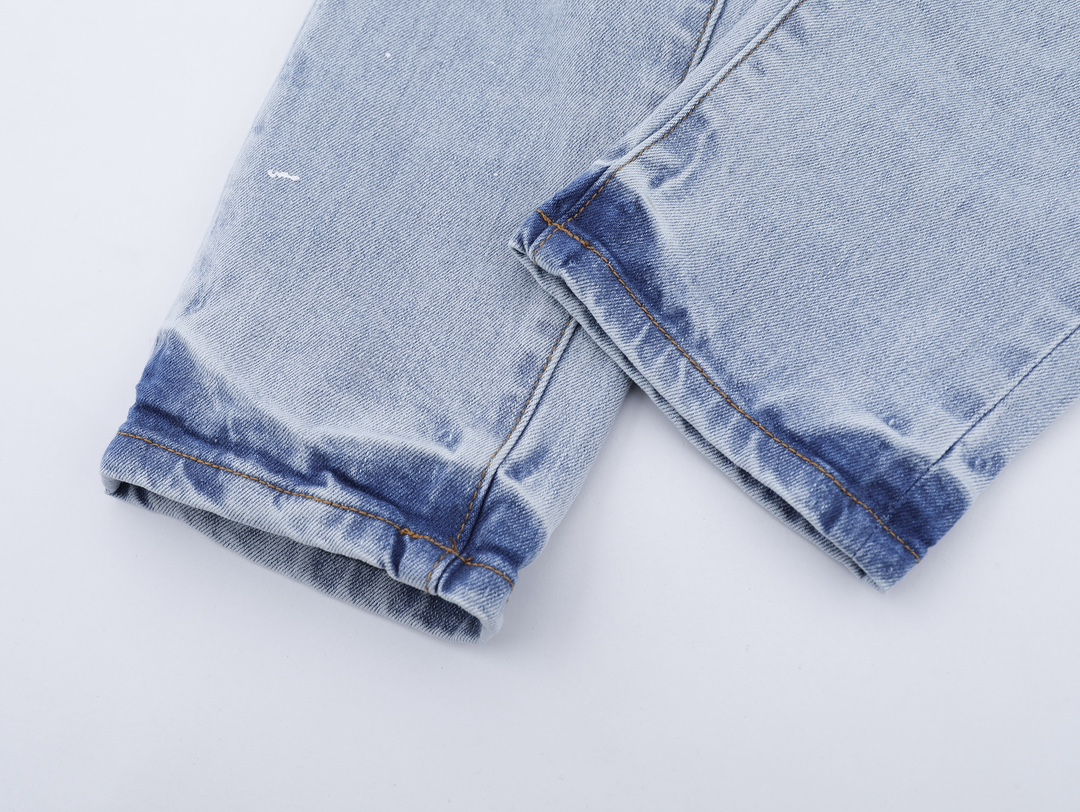 “High-End Purple-Brand Jeans: Quality, Detail, and American Style” - 图片 7