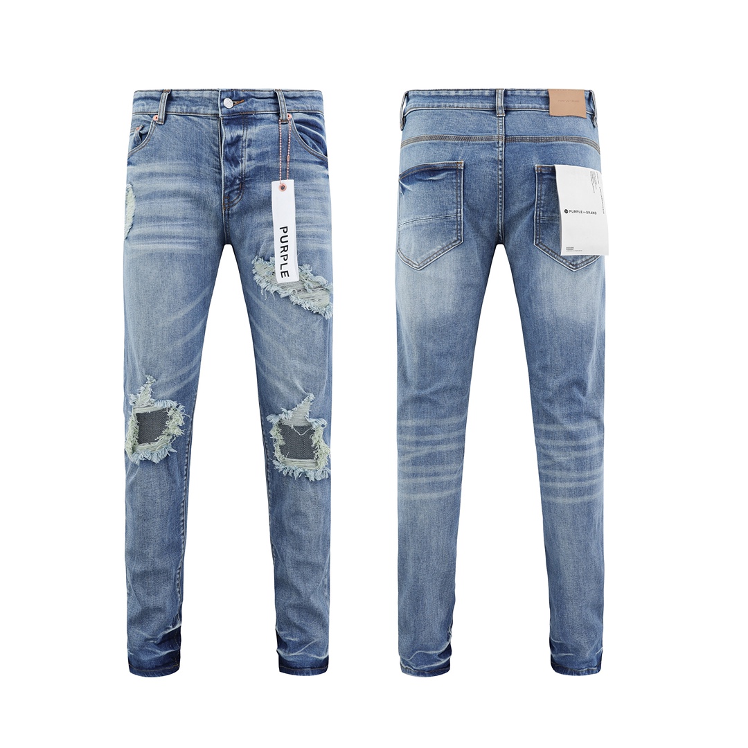 High-End Purple-Brand Jeans: Quality, Unique Design, American Style, Popular Among Stars
