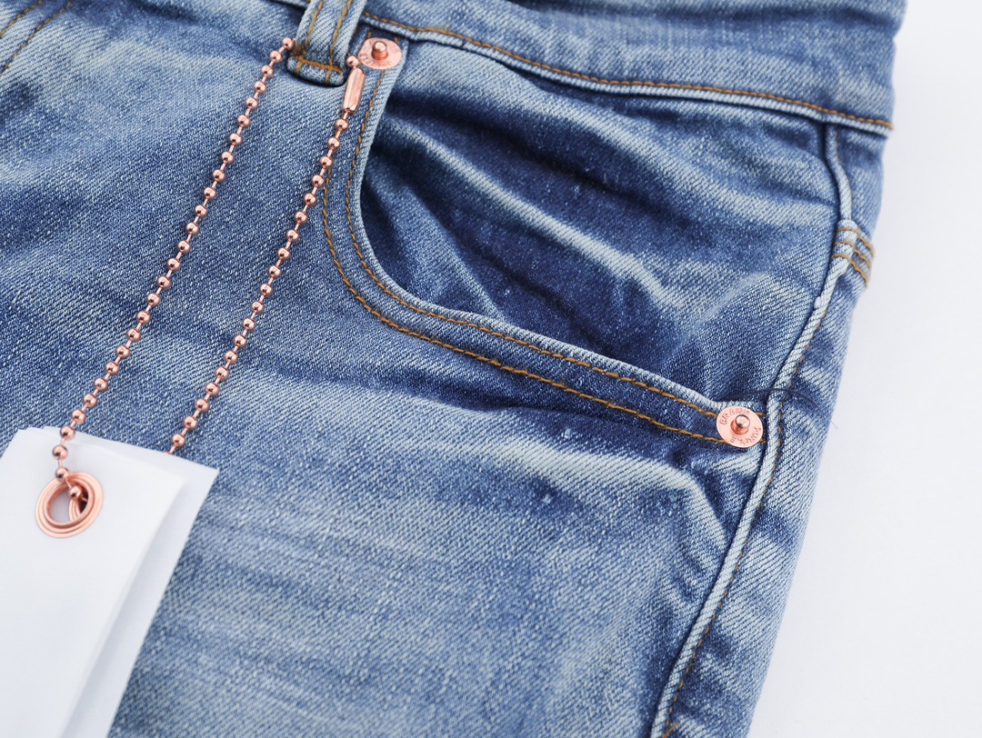 High-End Purple-Brand Jeans: Quality, Unique Design, American Style, Popular Among Stars - 图片 8