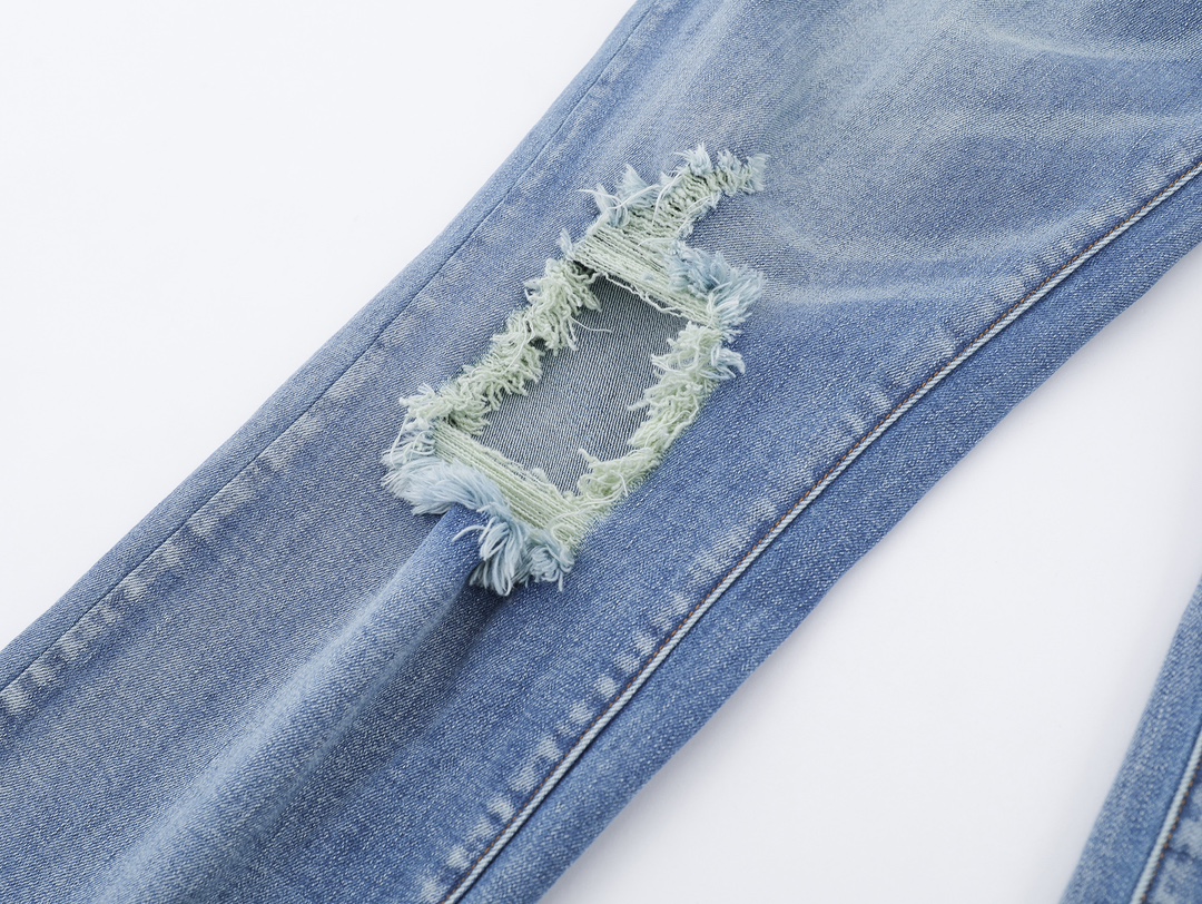 High-End Purple-Brand Jeans: Quality, Unique Design, American Style, Popular Among Stars - 图片 4