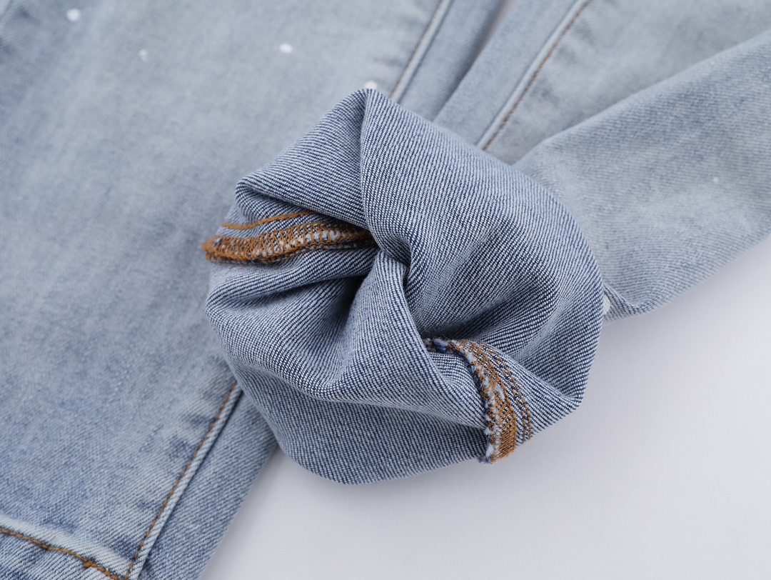 High-End Purple Brand Jeans: Unique Design, Premium Quality, American Style. - 图片 7