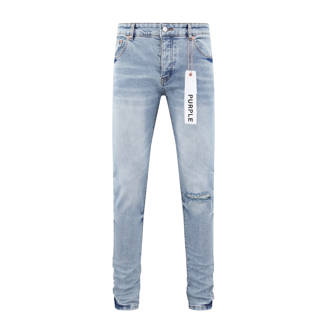 “PURPLE-BRAND Jeans: High-End Quality and Unique Design for American Street Style” - 图片 2