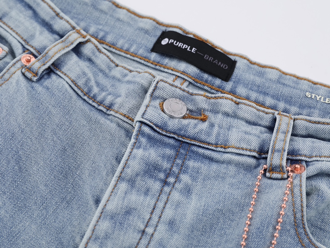 “PURPLE-BRAND Jeans: High-End Quality and Unique Design for American Street Style” - 图片 6