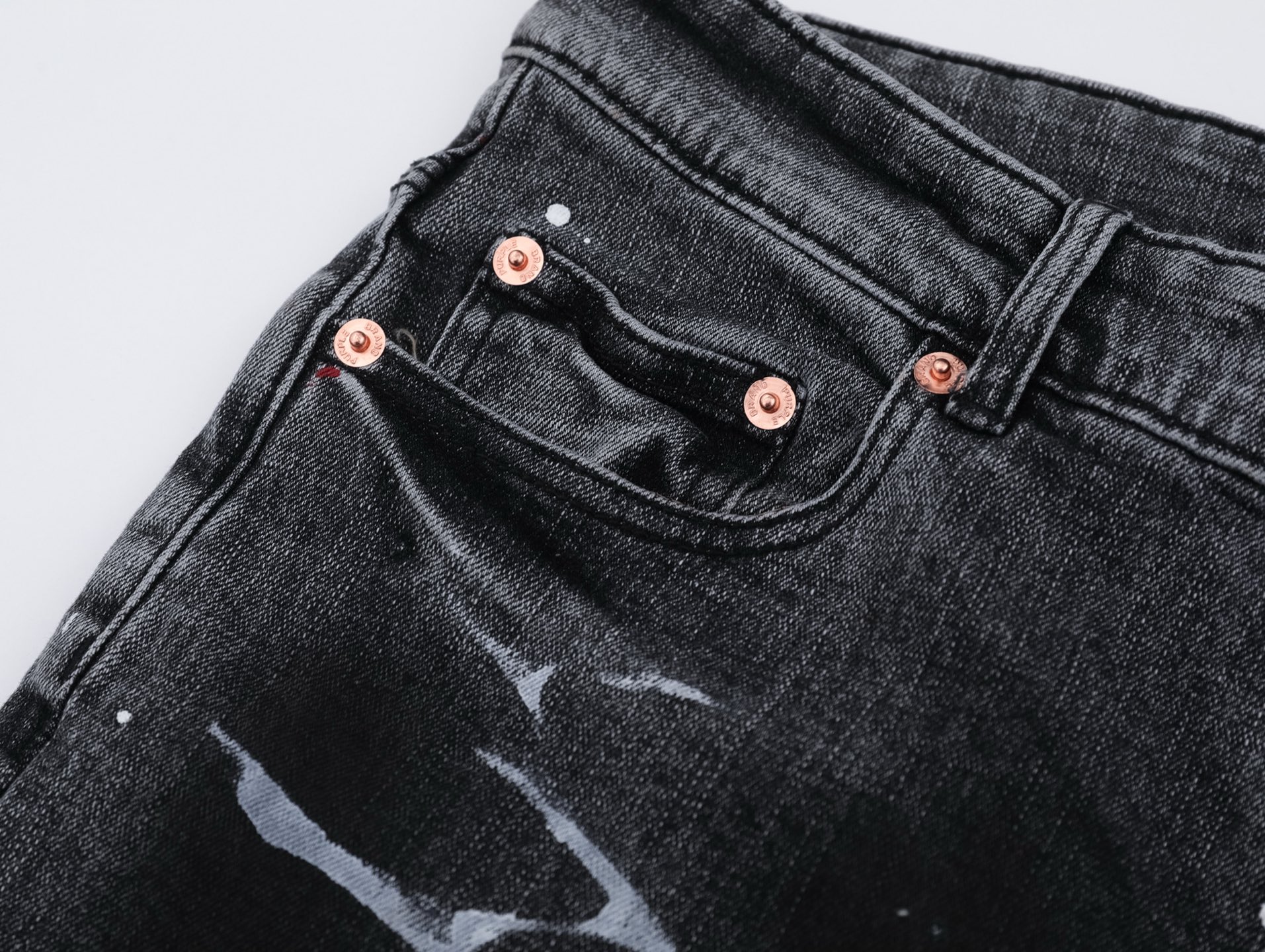 LDB PB131# PURPLE-BRAND Jeans: High-End Quality, American Style, Exclusive Market Differentiation - 图片 5