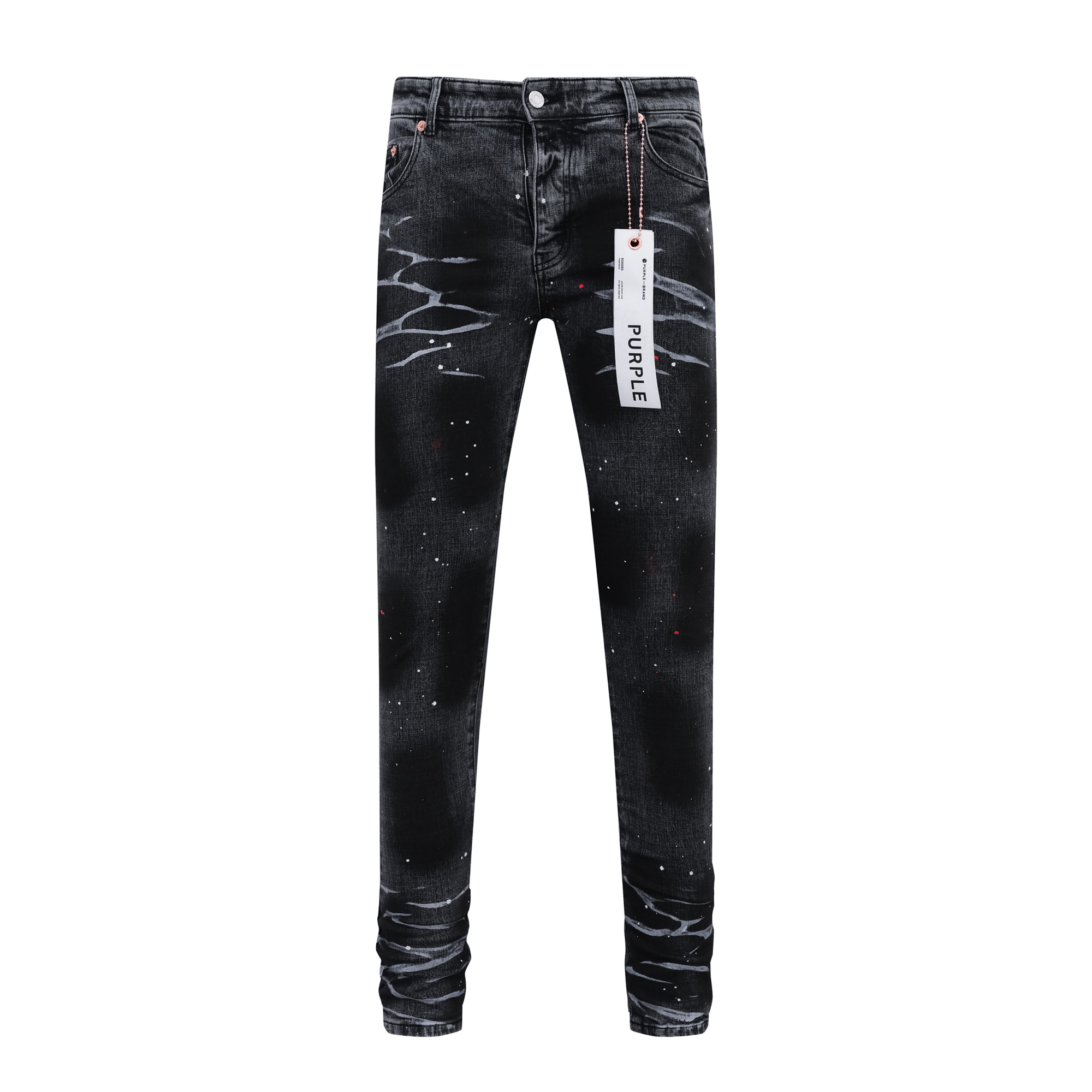 LDB PB131# PURPLE-BRAND Jeans: High-End Quality, American Style, Exclusive Market Differentiation - 图片 2