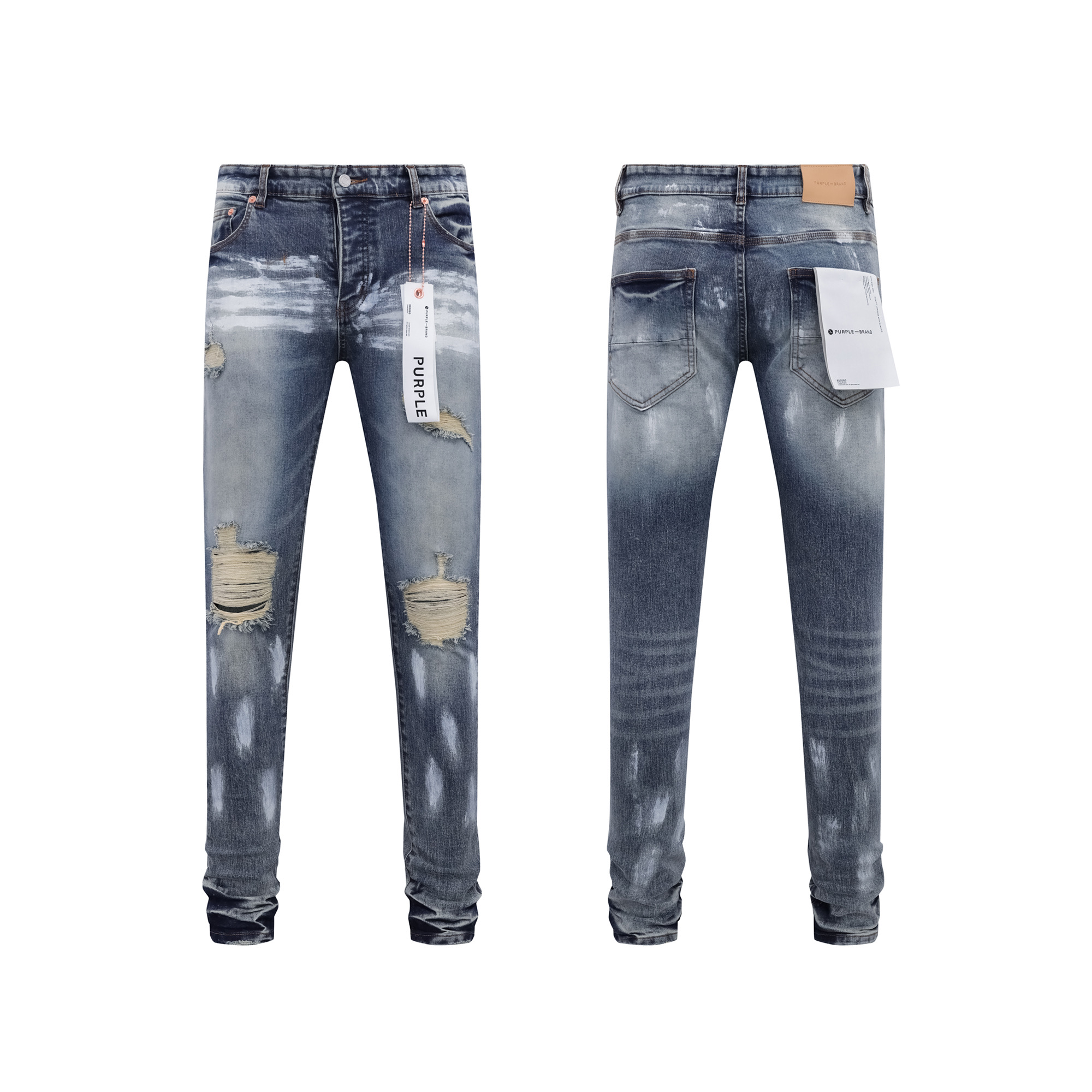 LDB PB123# Purple-Brand Jeans: High-End Quality, American Style, Exclusive Market Differentiation.
