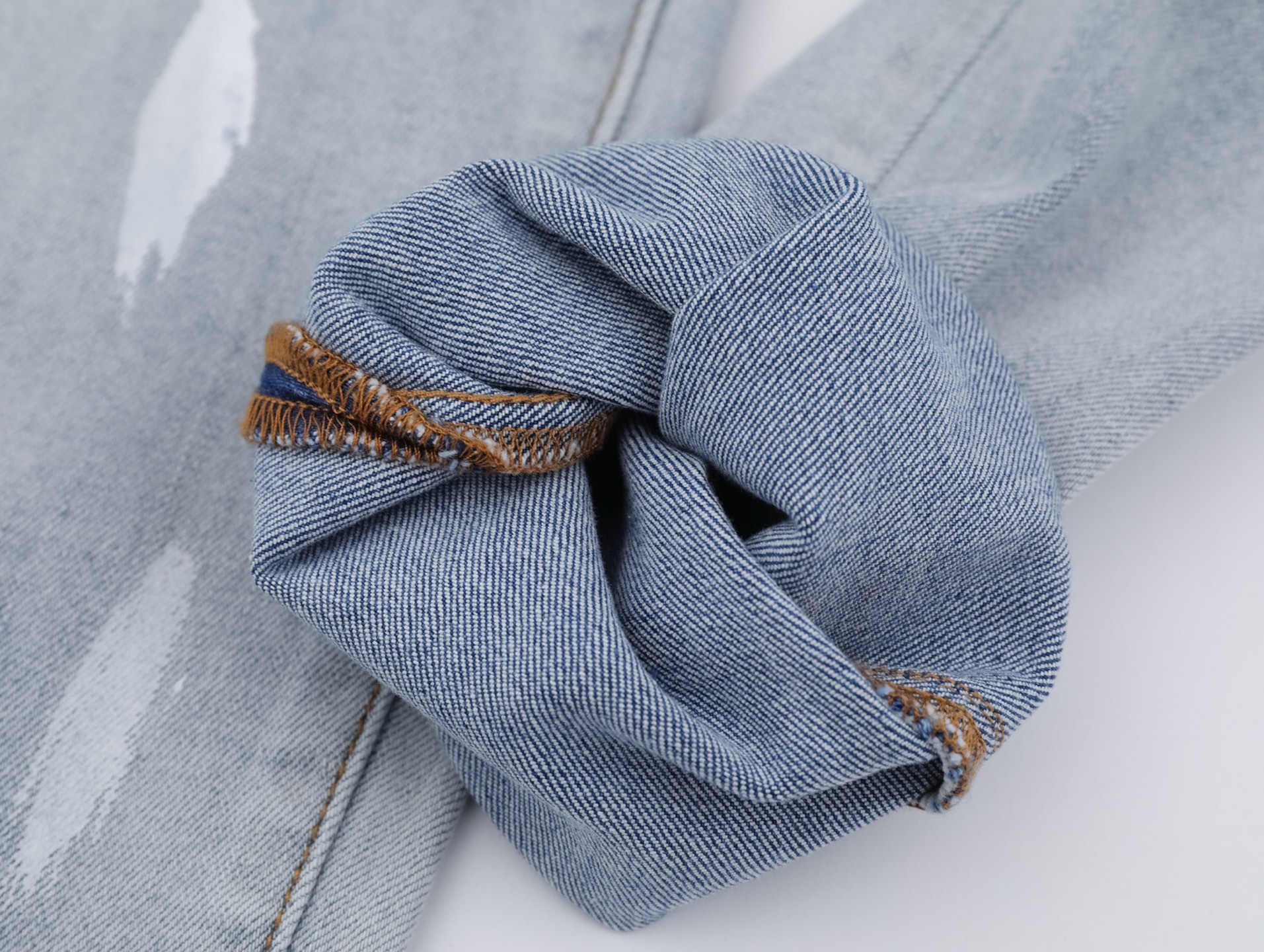 High-End PURPLE-BRAND Jeans: Quality, Original Pairing, Stereo Cutting, Perfect Detail - 图片 9