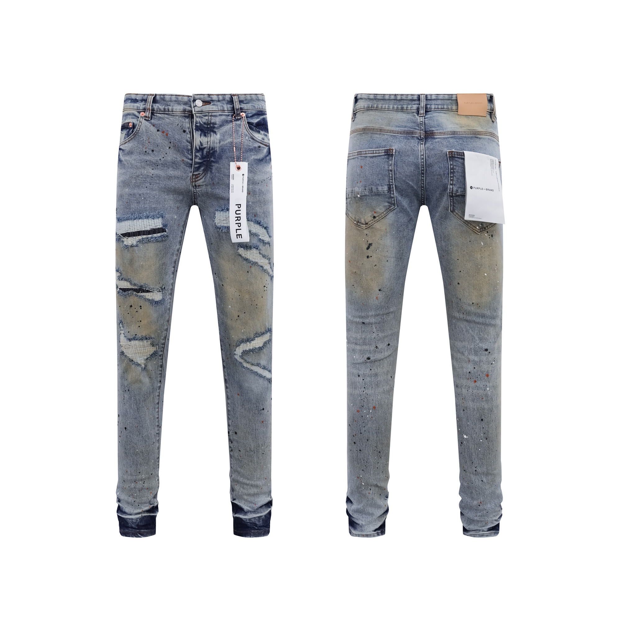 LDB PB132# Purple-Brand Jeans: High-End Quality, Original Design, American Style, Limited Availability.