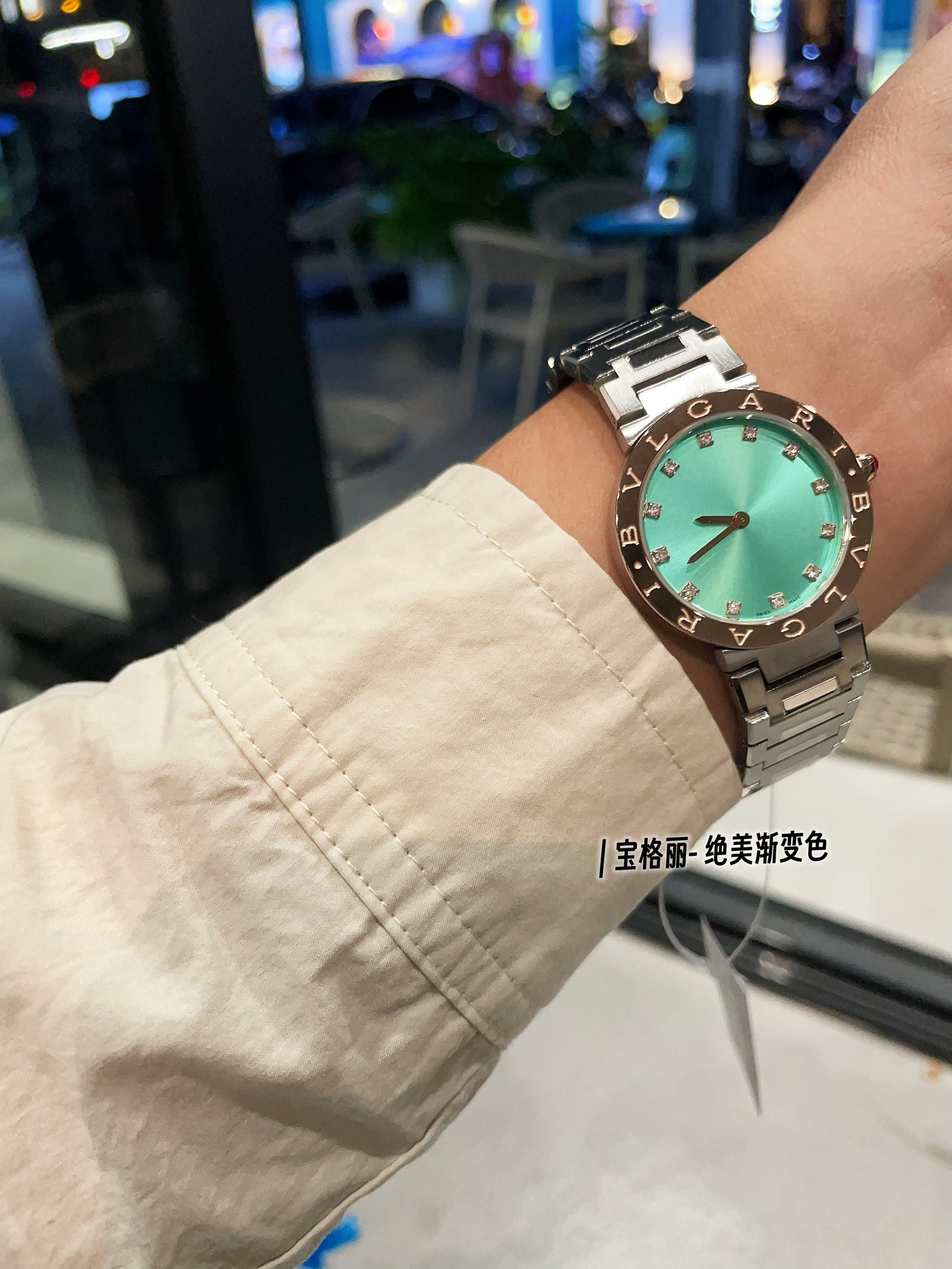 BVLGARI New Bv Boglician Wristwatch Features Unique Design Elements and High-Quality Materials - 图片 5