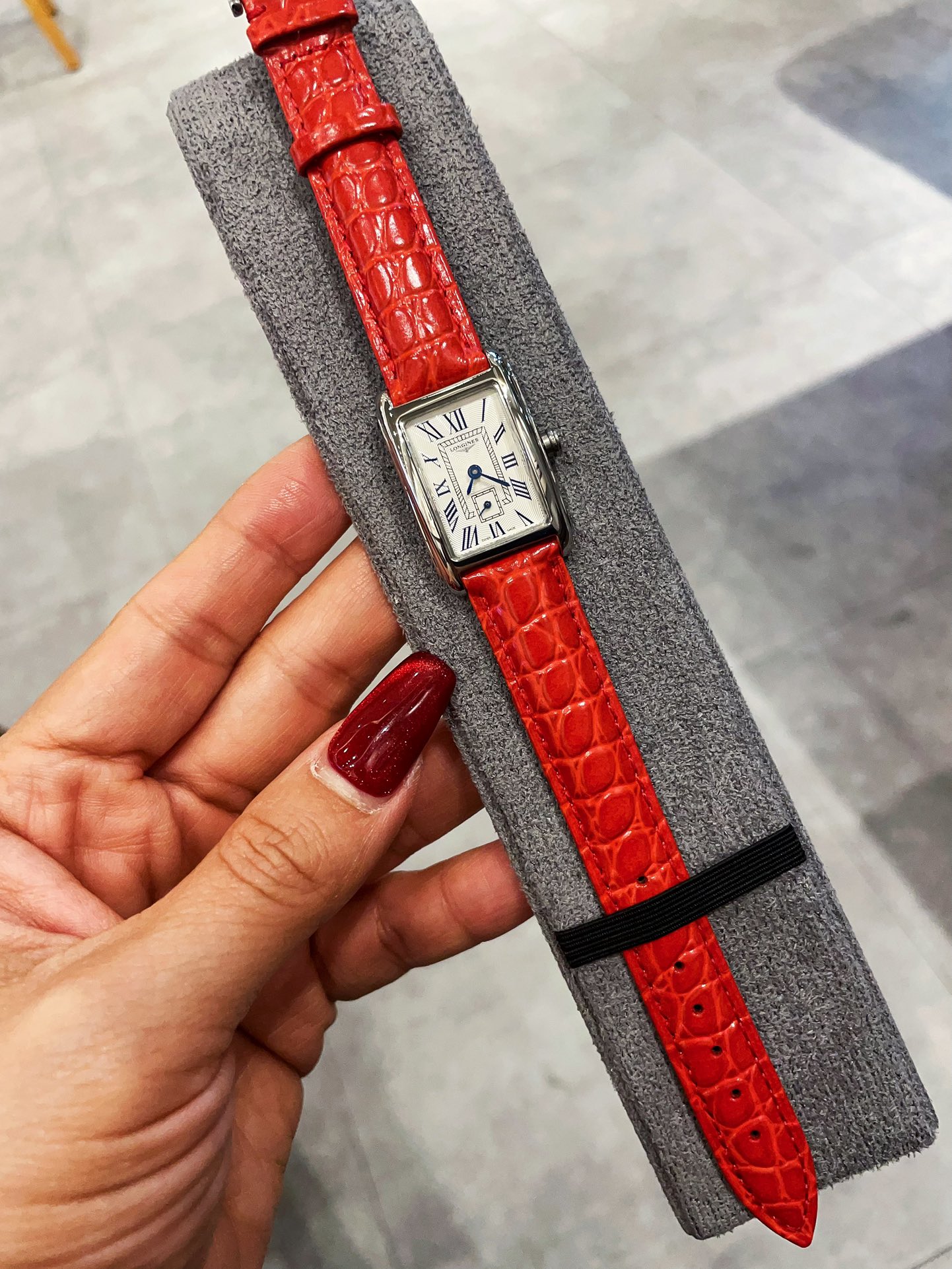Longines Watches Crocodile skin pattern Dai Zhuo, ladies, hurry up and buy it — photo 5