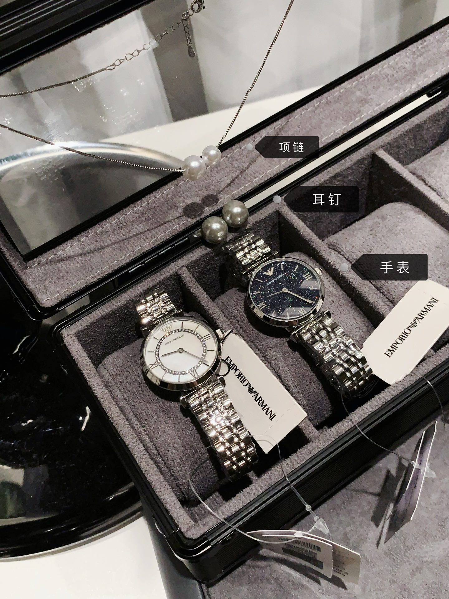 “Real Cash in Unsuitable Boxes: Armani Watch with Diamond” - 图片 5