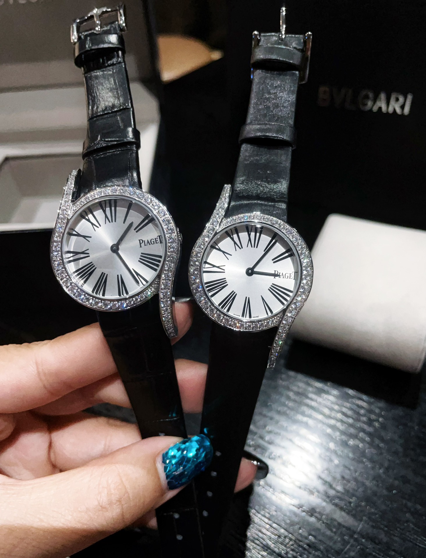 Italian Caucasian Curtain PIAGET Series: Timeless Elegance in 33mm Swiss Stone Watch - 图片 7