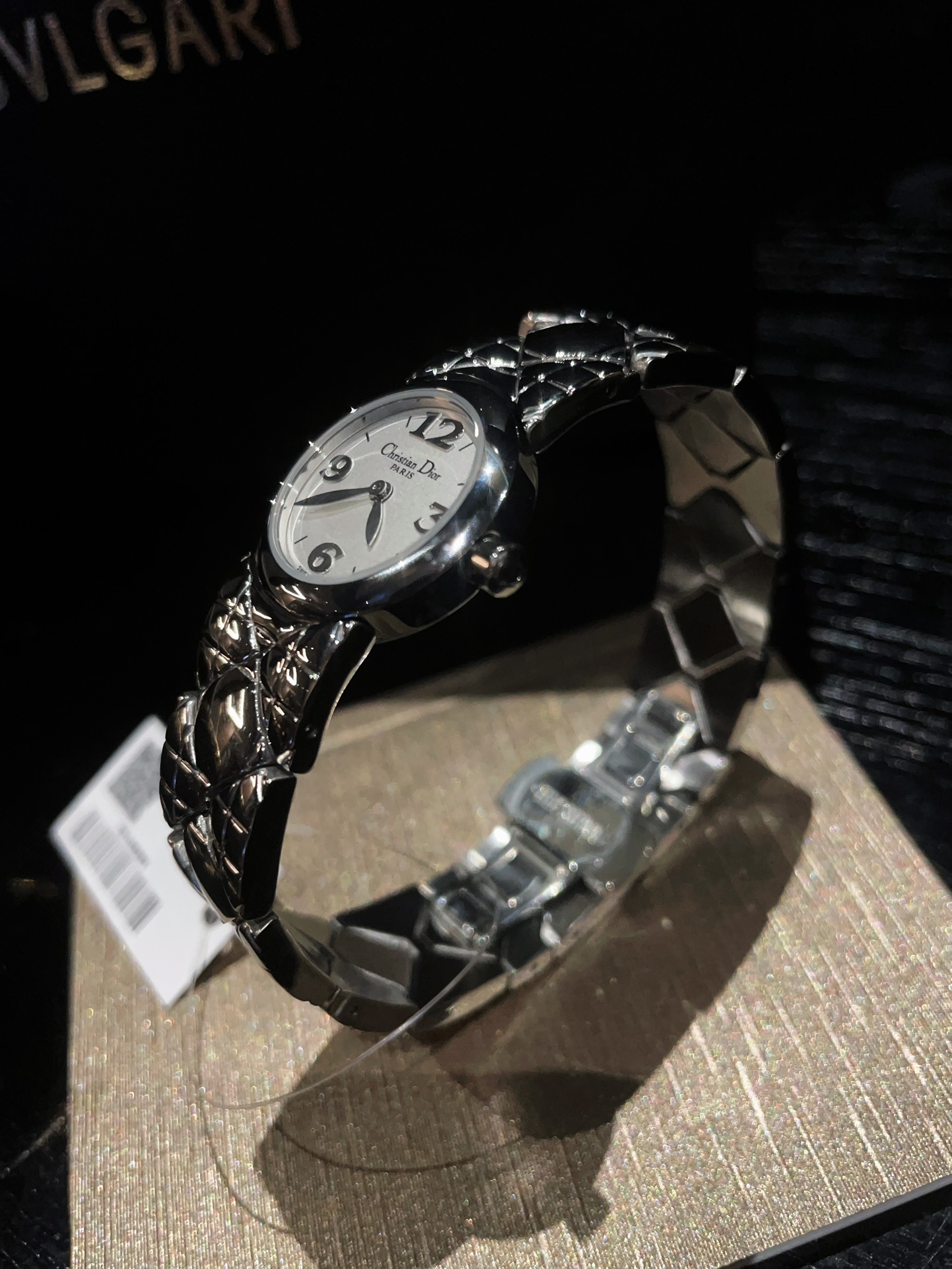 Christian Dior Vintage Watch Stainless Steel Geometric Dial Elegant Timepiece 4 i1726114086 5673 3