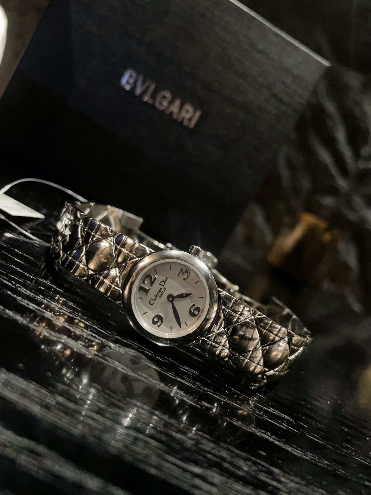 Christian Dior Vintage Watch Stainless Steel Geometric Dial Elegant Timepiece 6 i1726114086 7196 6