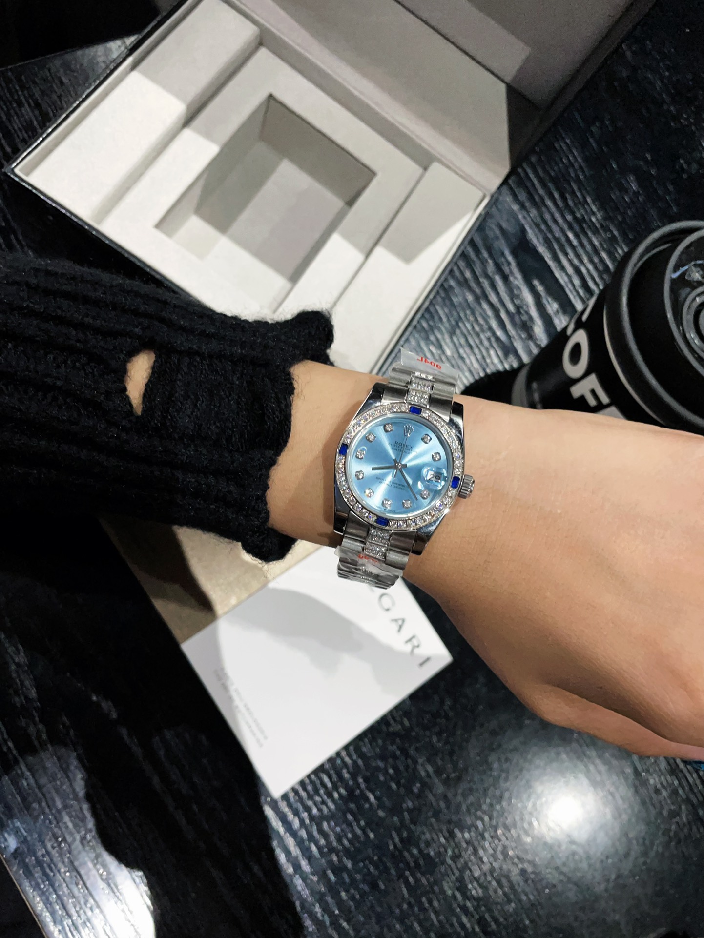 롤렉스 데이트저스트 여성용 시계 43454 이미지 4