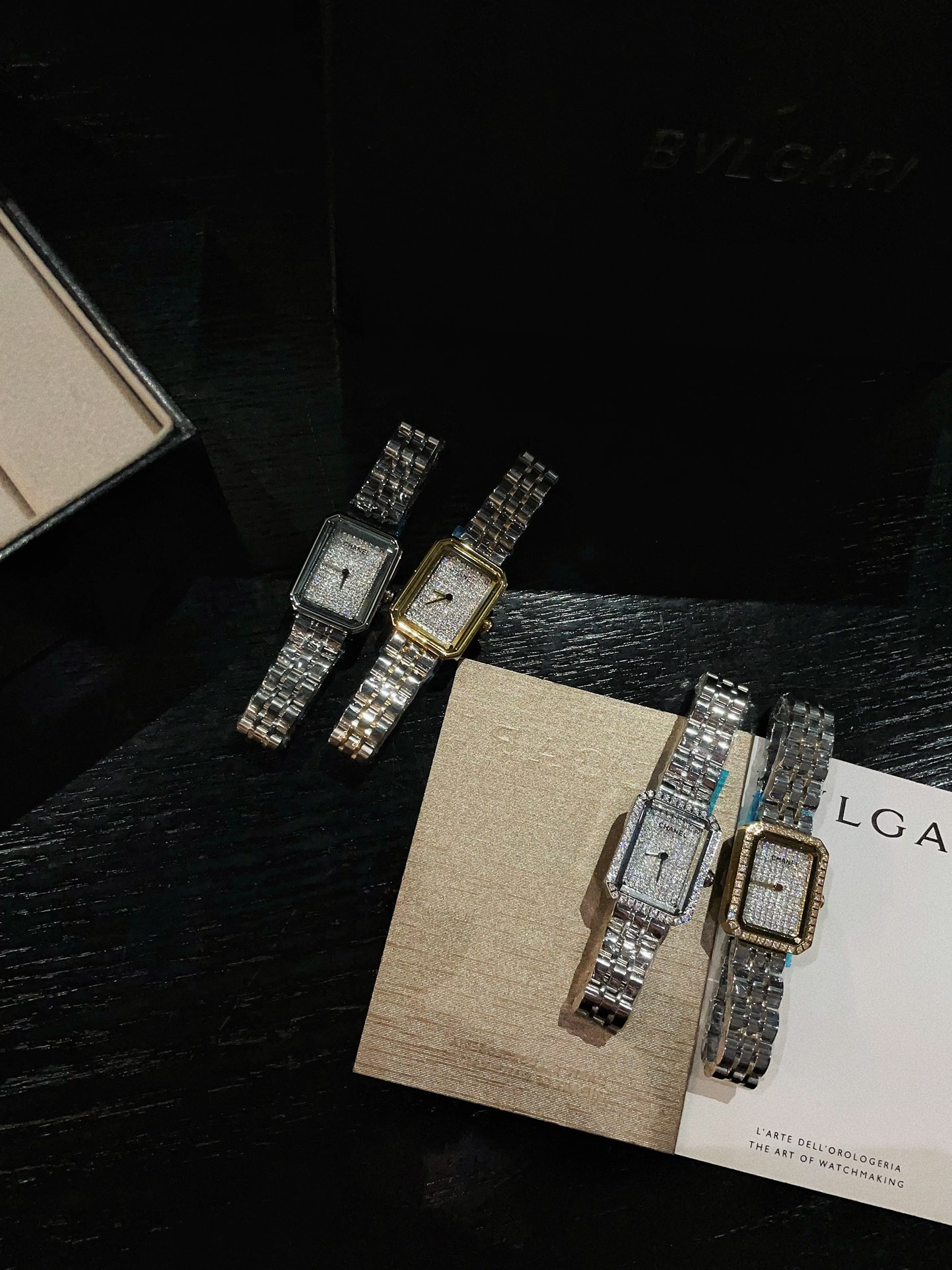 Exquisite Stone Watch Collection by Ms. Chanel: Perfect Timepieces with Unique Diamond Twigs. - 图片 3
