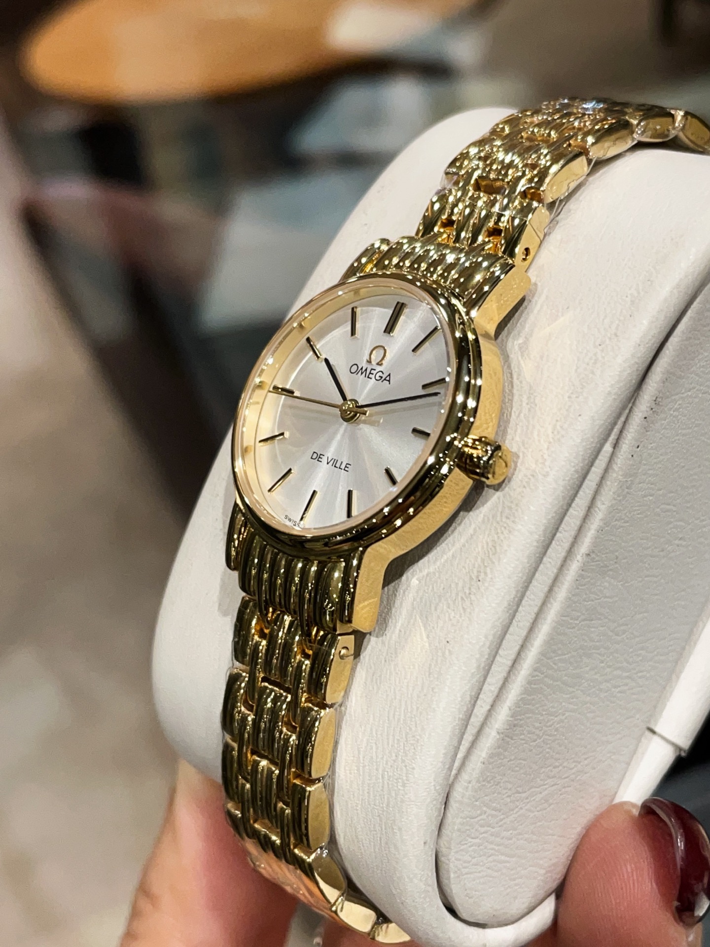 Vintage Omega De Ville Women's Watch,Gold Plated Bracelet, 26mm Case 10 i1740807683010 319 0 8