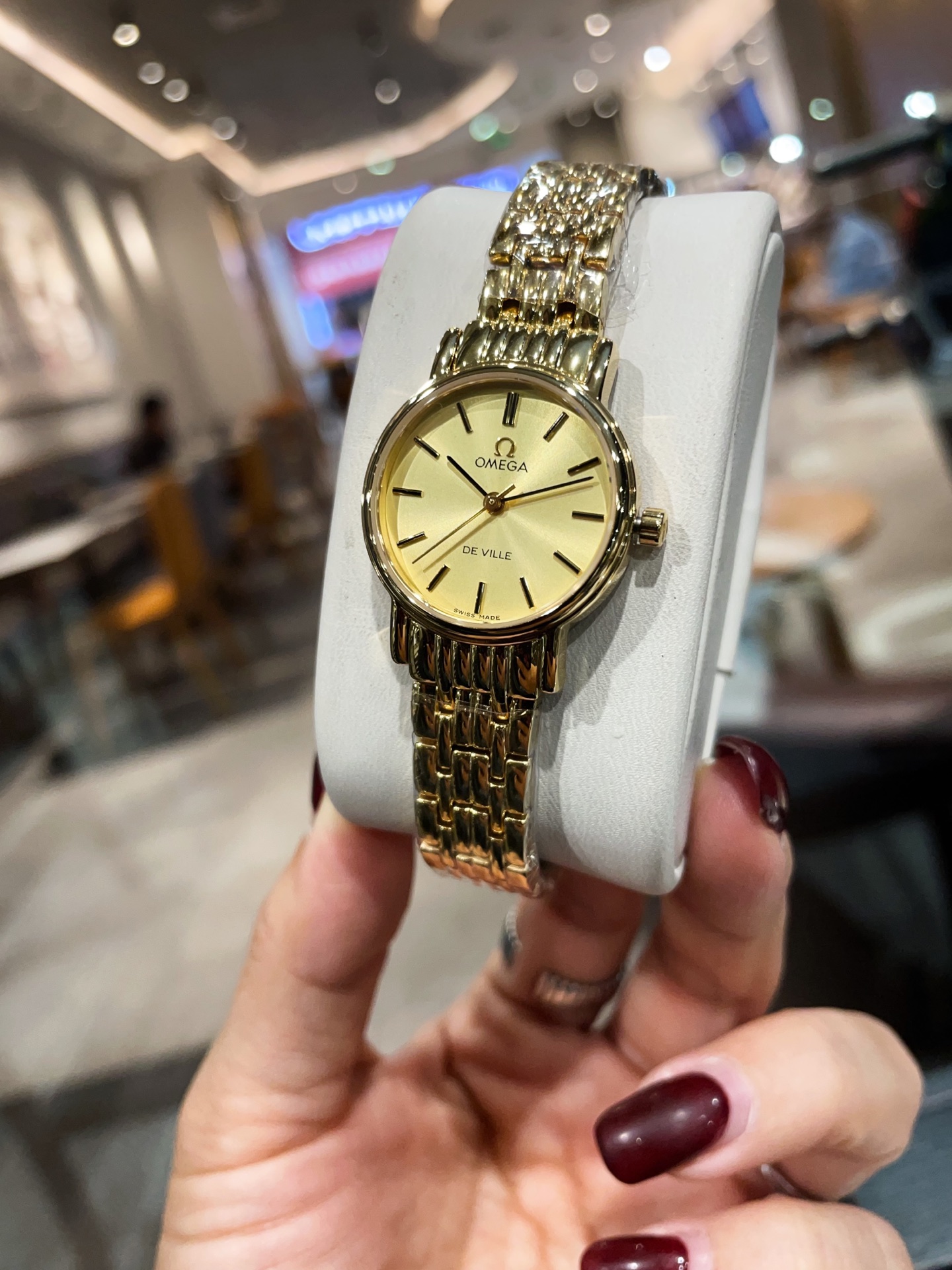 Vintage Omega De Ville Women's Watch,Gold Plated Bracelet, 26mm Case 6 i1740807683119 6451 0 4