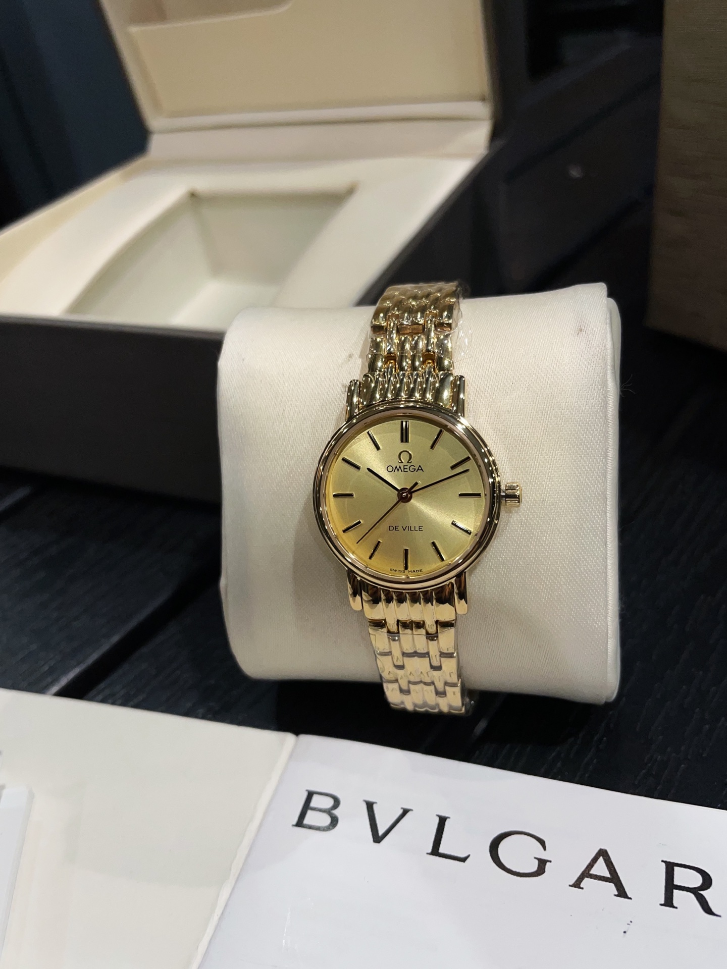 Vintage Omega De Ville Women's Watch,Gold Plated Bracelet, 26mm Case 4 i1740807686557 23 0 1